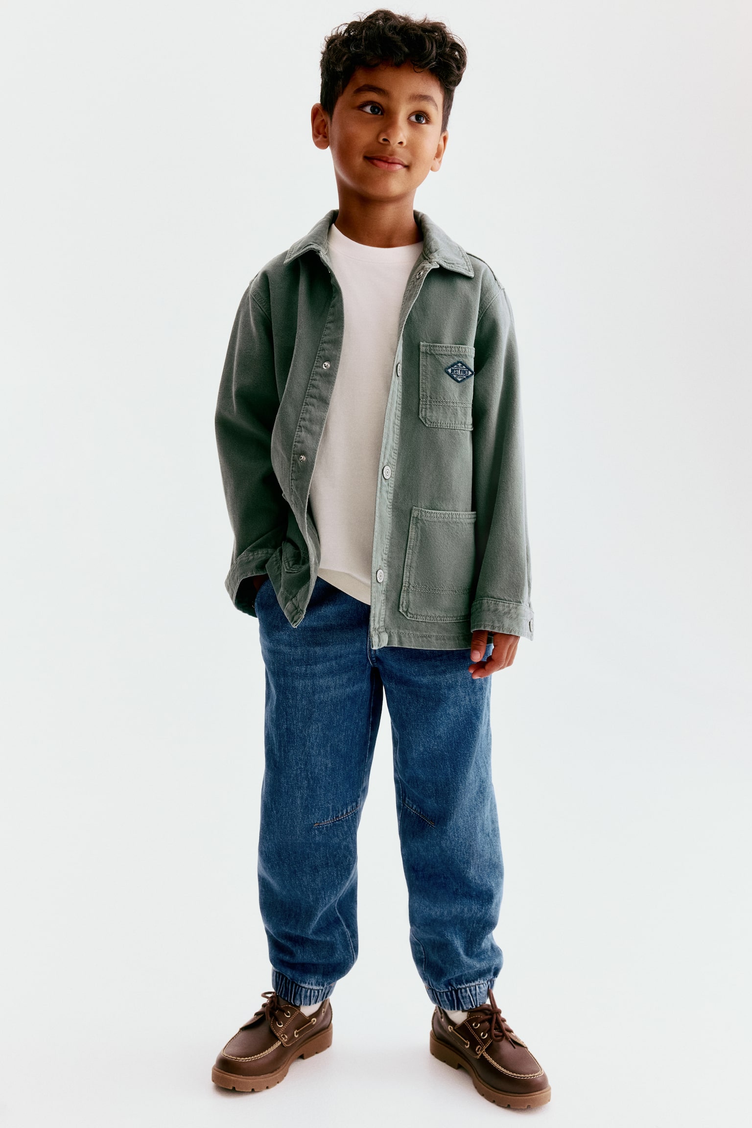 Denim joggers - Denim blue/Denim blue - 1