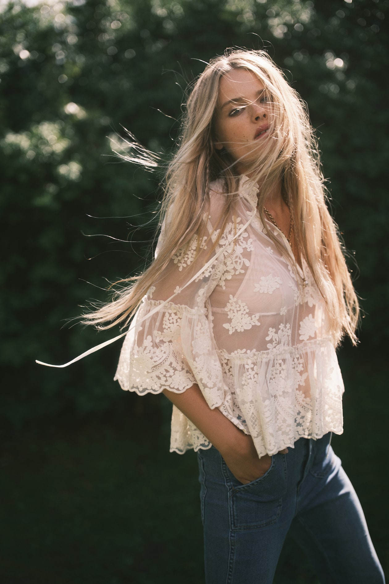 Flared High Jeans - image 3