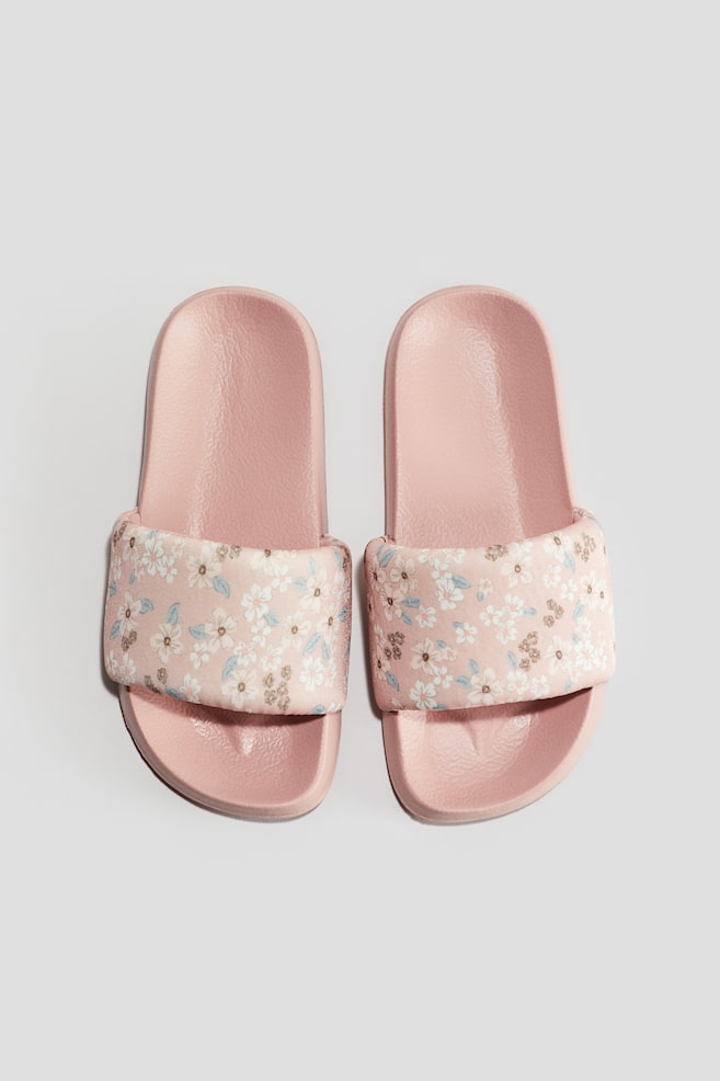 Chaussures de piscine - Rose clair/fleuri/Beige/imprimé léopard/Rose - 1