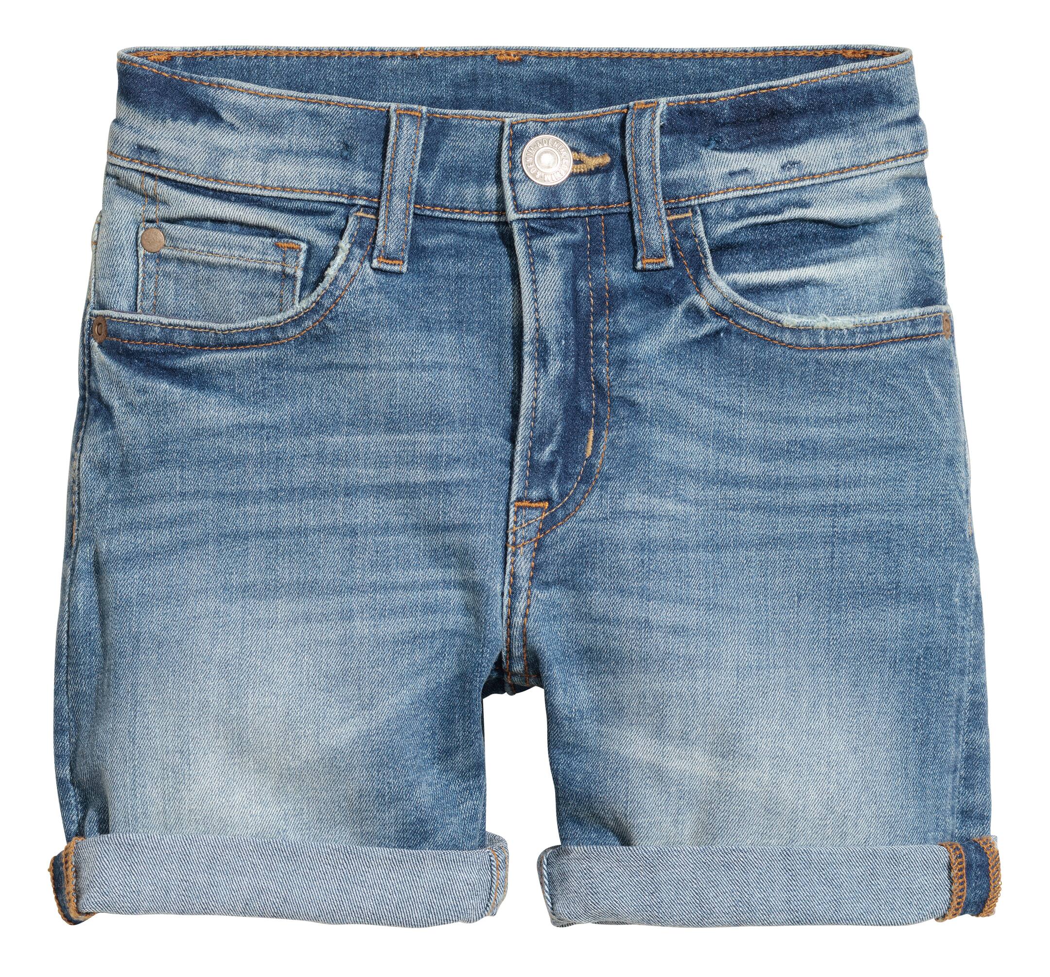 Grotere afbeelding bekijken: Denim short - Denimblauw - KINDEREN | H&M NL 1