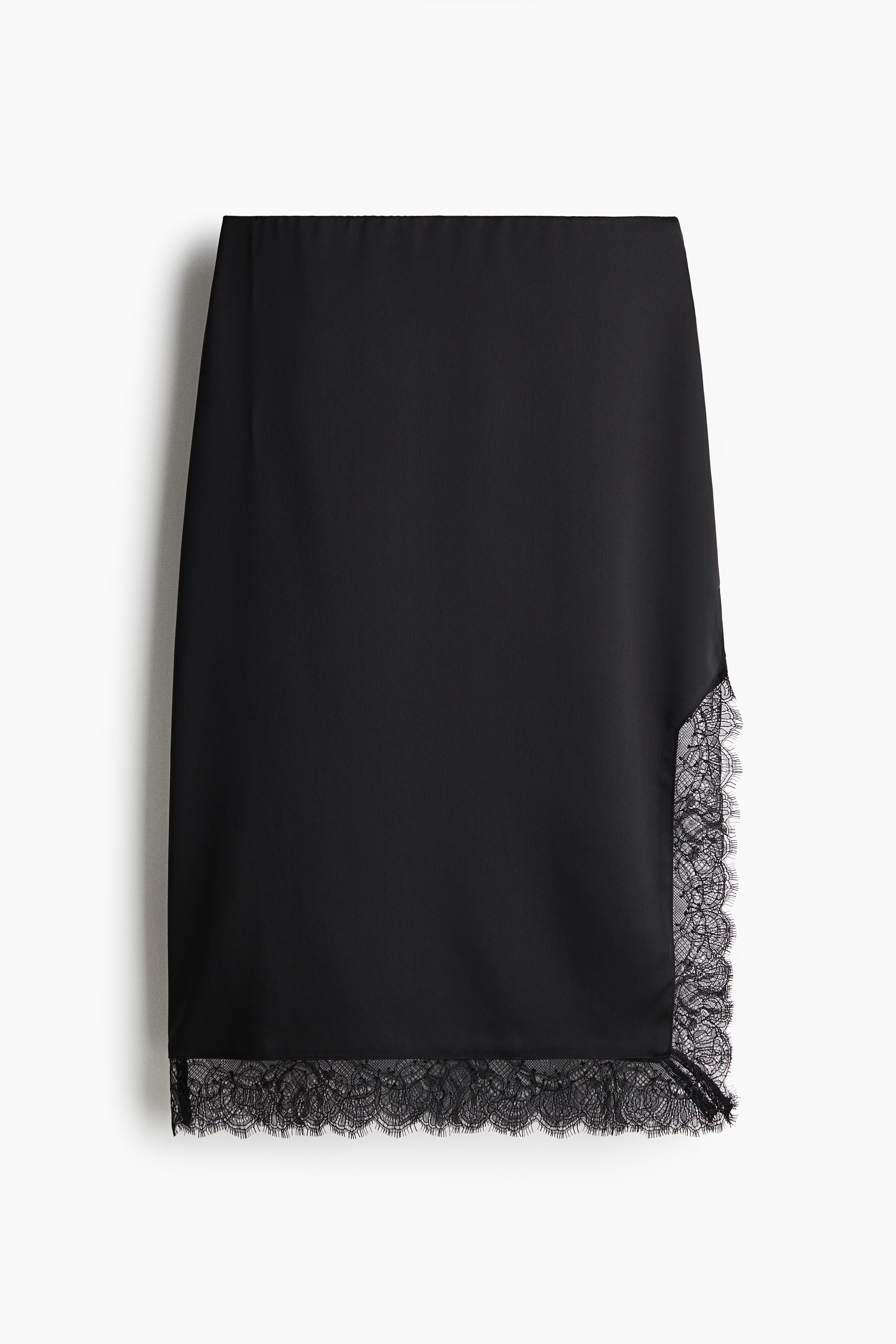 Lace-detail skirt