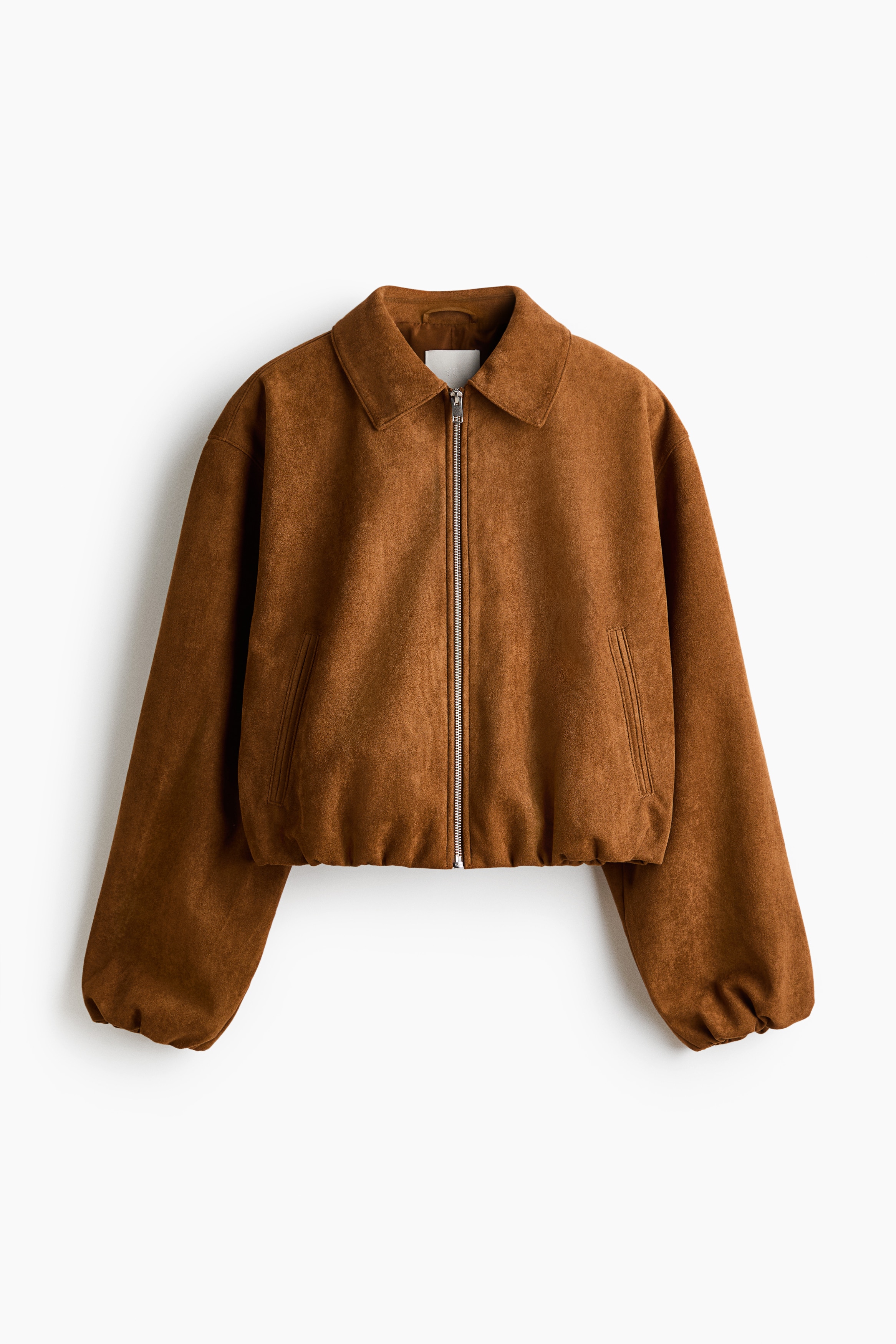 Collared jacket - Dark beige/Dark brown