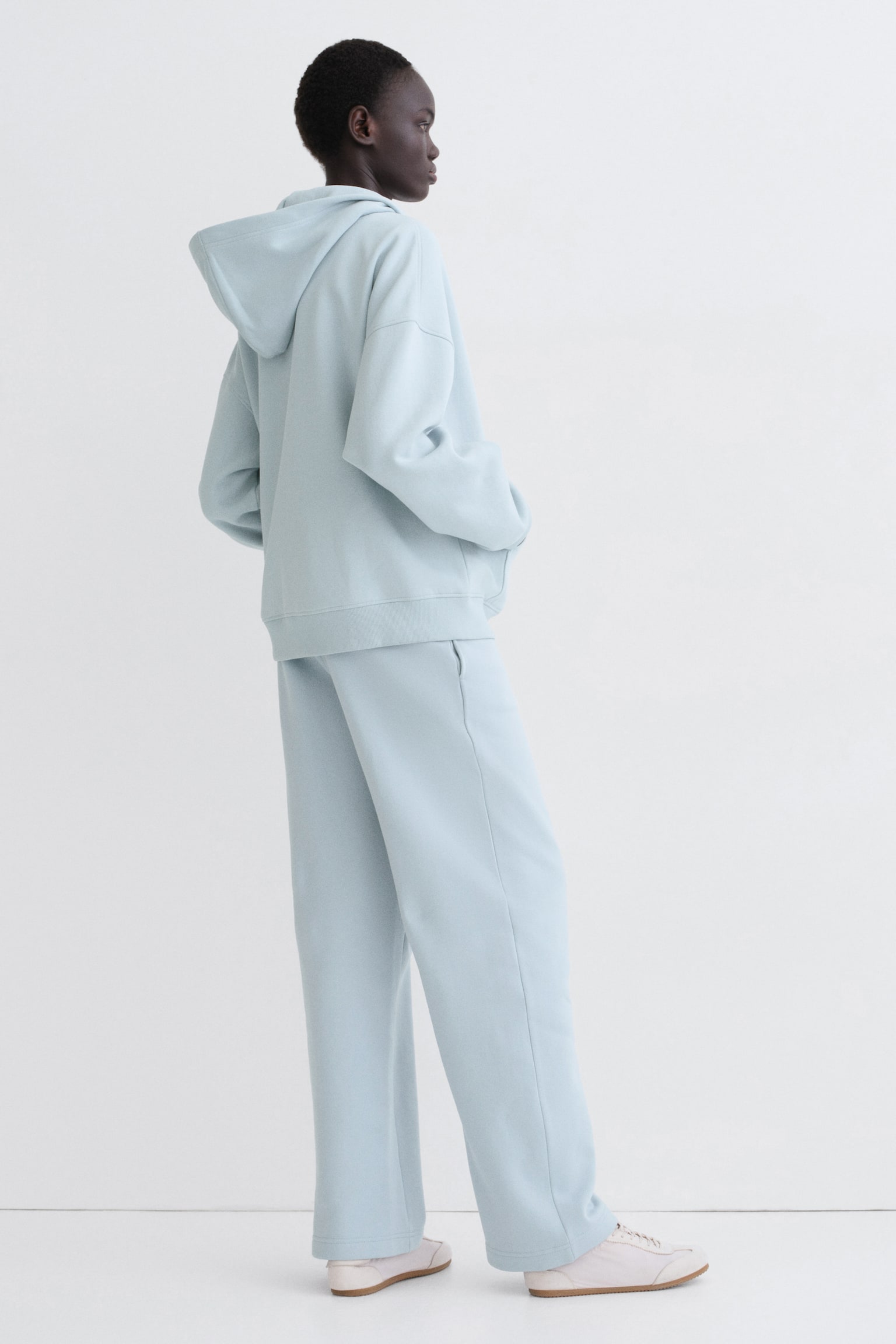 Sweatpants - Light turquoise/Navy blue/Black/Dark brown/Grey marl/Dark red/Cream/Light grey marl/Burgundy/Khaki green/Powder pink/Burgundy - 4