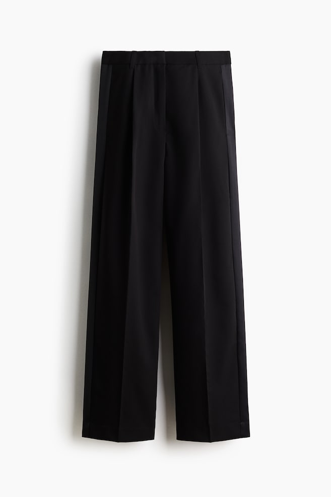 Tuxedo trousers - Black - 1