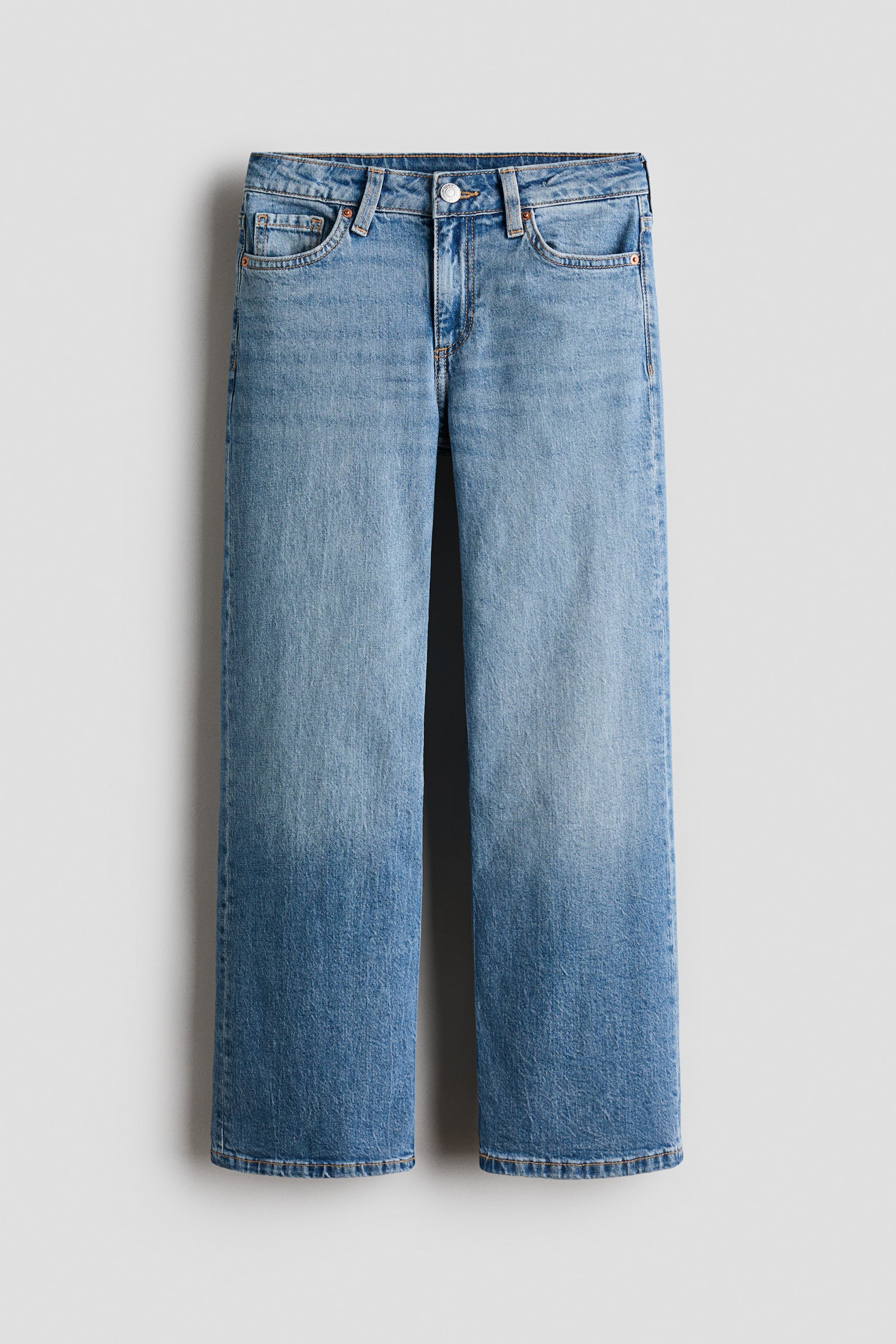 Wide Leg Jeans - Denimblå/Mørk denimblå/Lys denimblå/Sort/Lys denimgrå/Grå/Denimblå/Denimgrå - 1