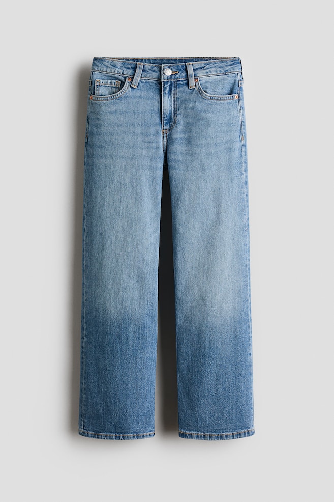 Jean à jambes larges - Bleu denim/Bleu denim clair/Bleu denim foncé/Gris/Gris denim clair/Bleu denim foncé/Bleu denim - 1