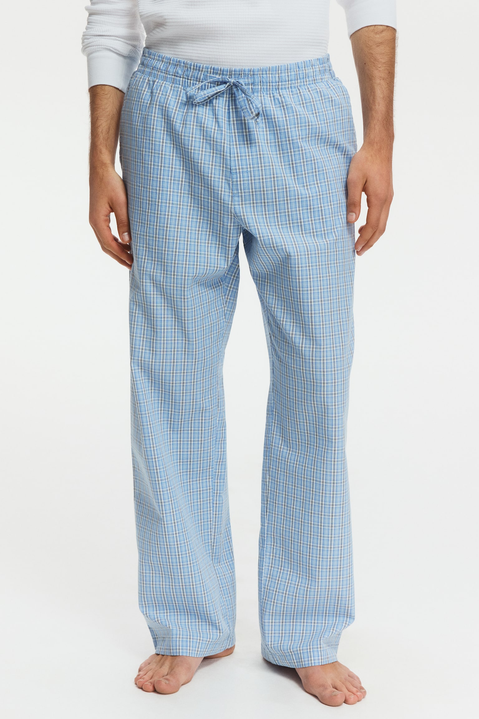 מכנסי פופלין Relaxed Fit - 3