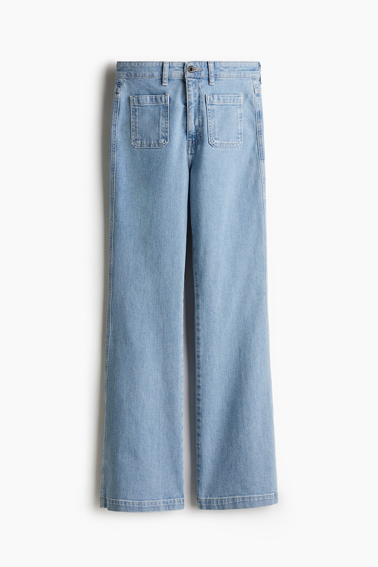 Flared Ultra High Jeans