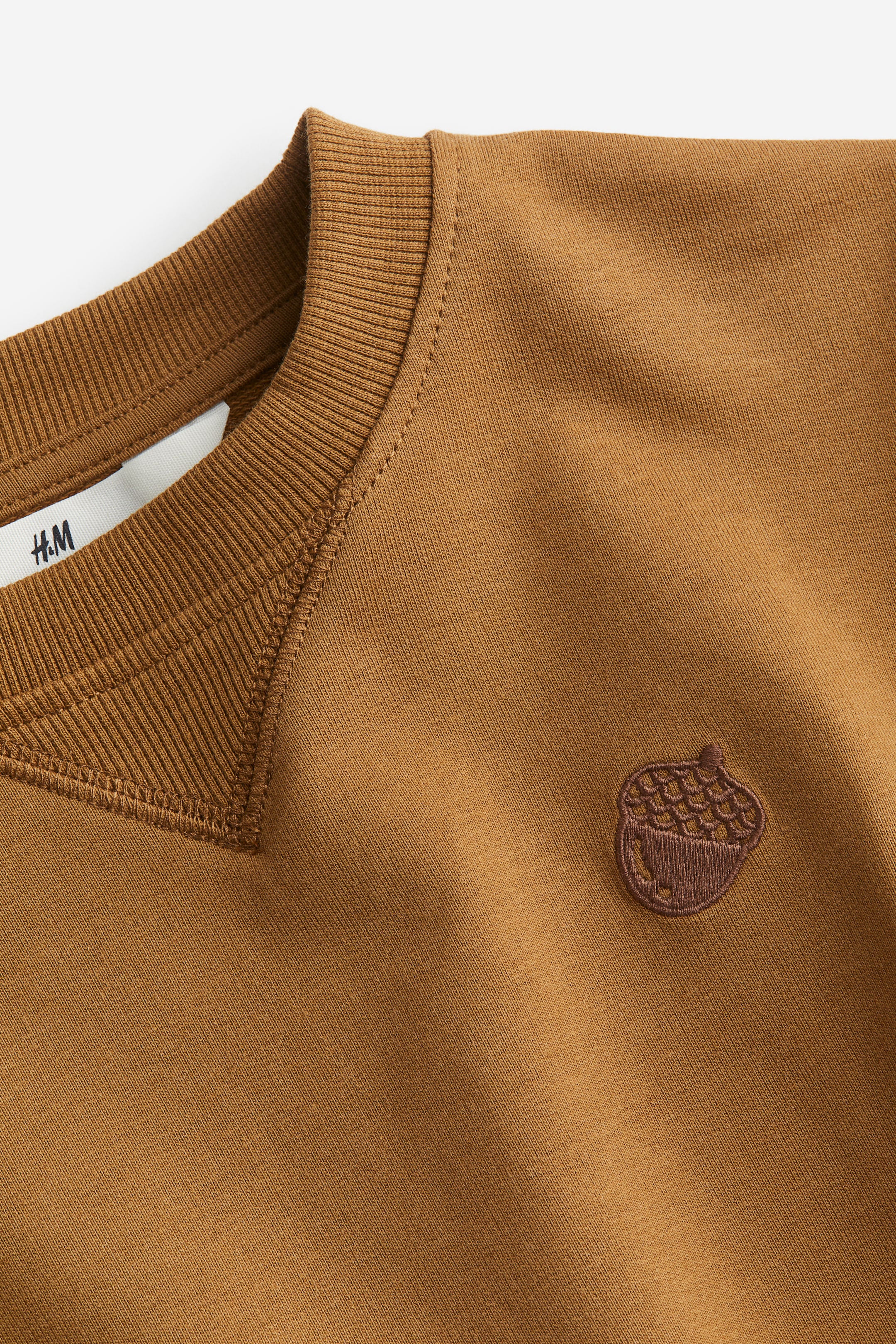 이미지 확대 보기: 오버사이즈 스웨트셔츠 - 브라운 - Kids | H&M KR 2