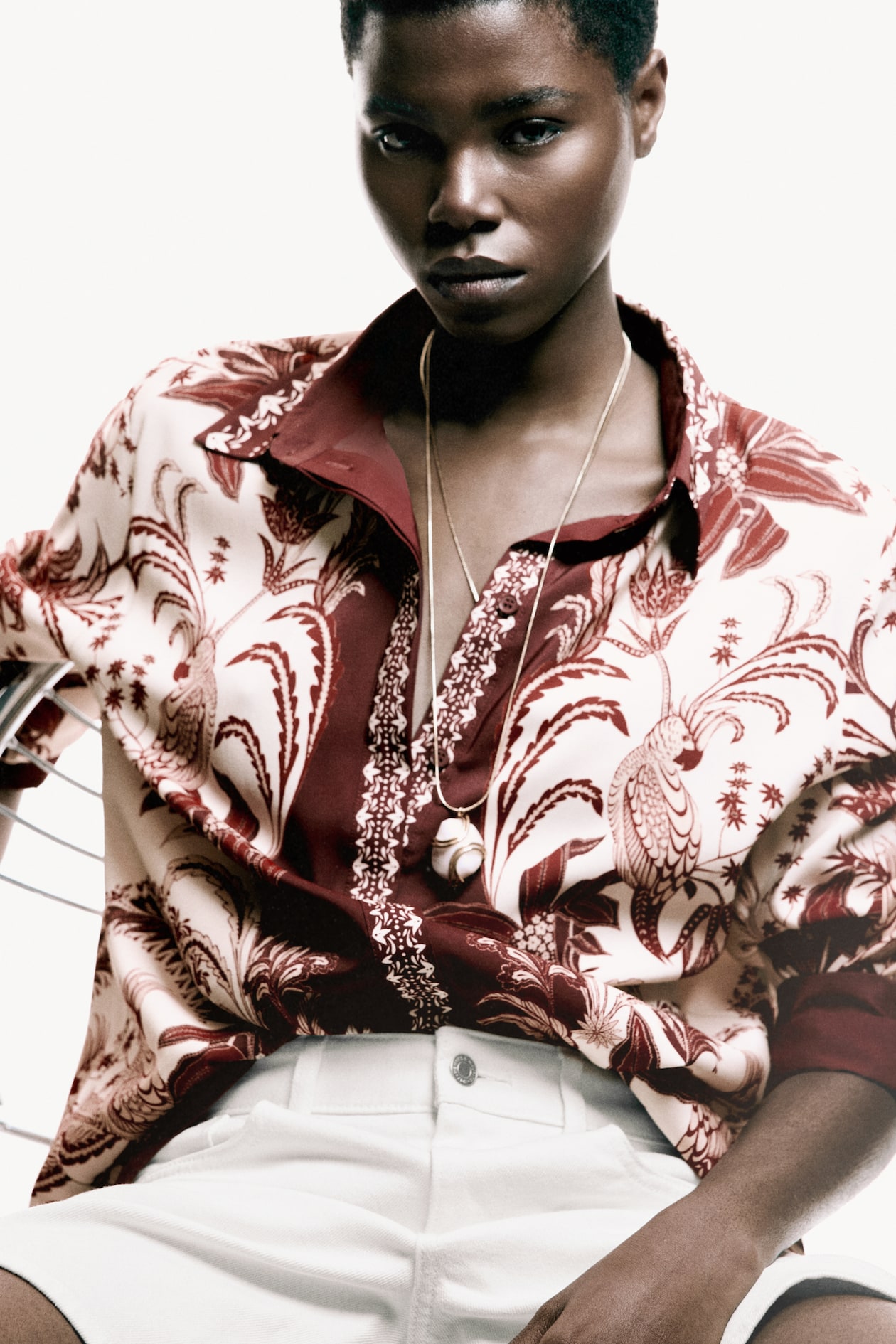 Oversized Printed Shirt - image 4