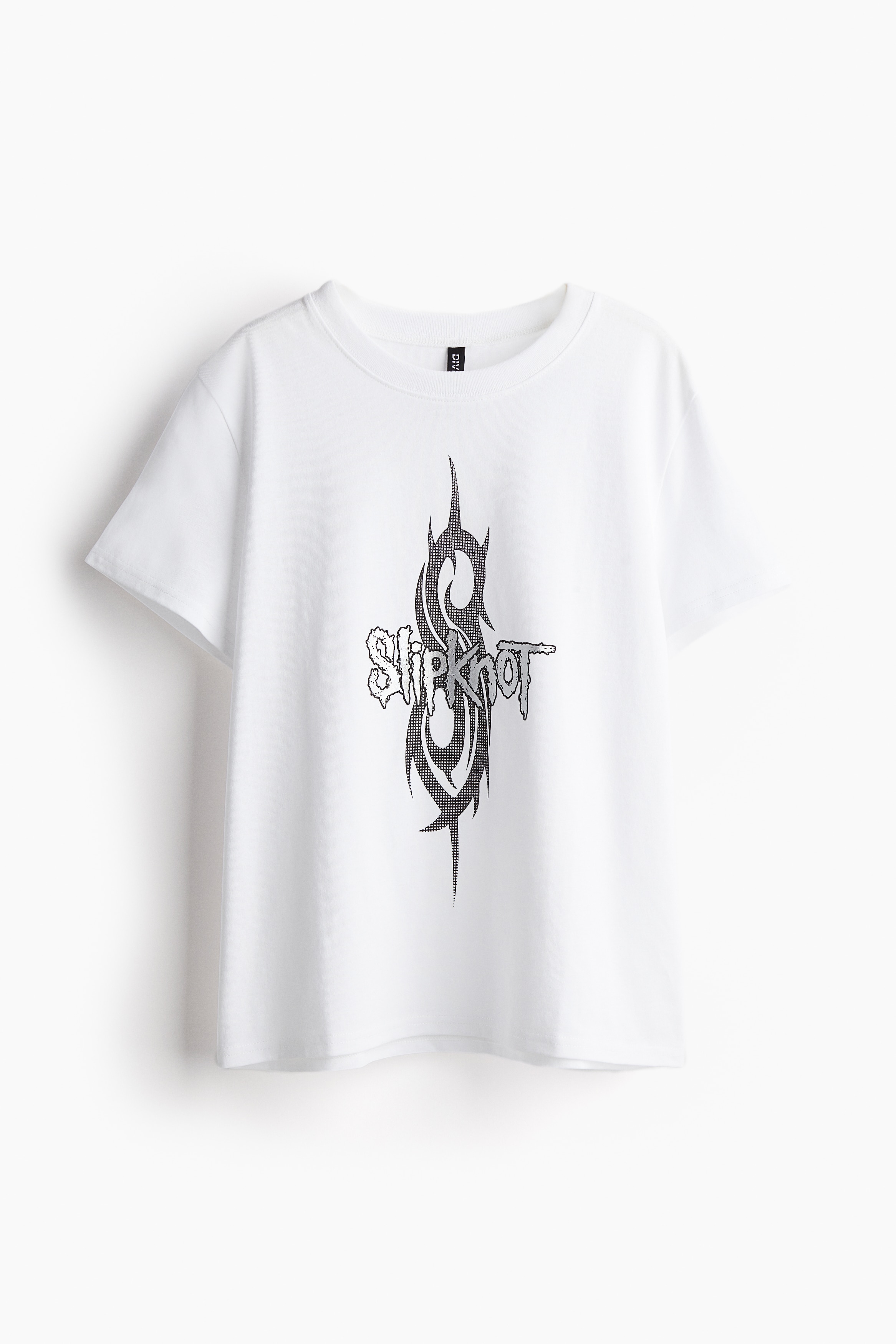 Printed T-shirt - White/Slipknot - Ladies | H&M IN