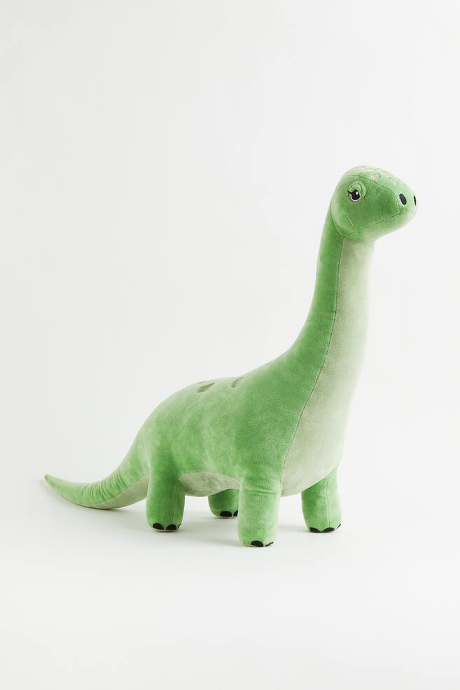 Large velour soft toy - Green - 1