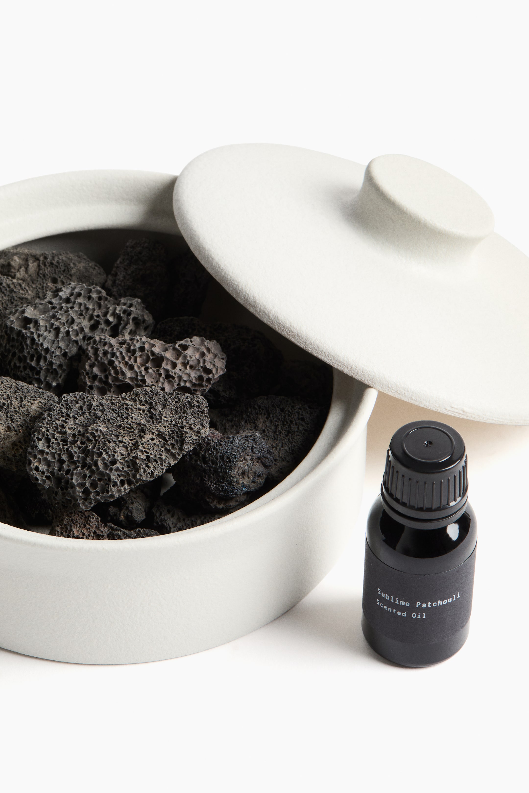 View larger image: Lava stone diffuser set - Sublime Patchouli | H&M GB 2