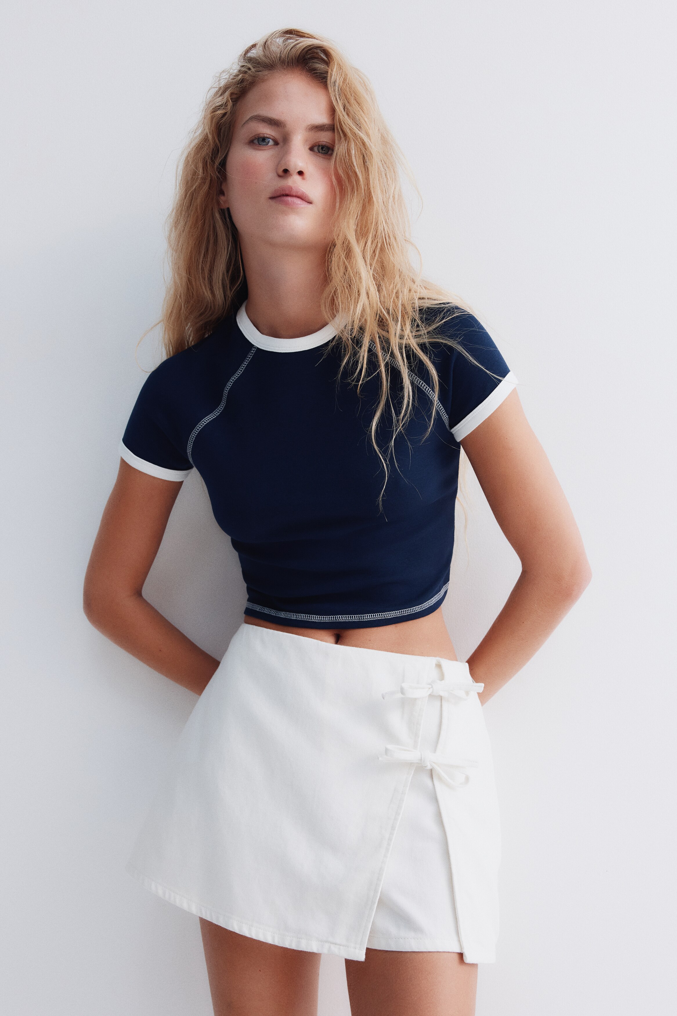 Cropped T-shirt