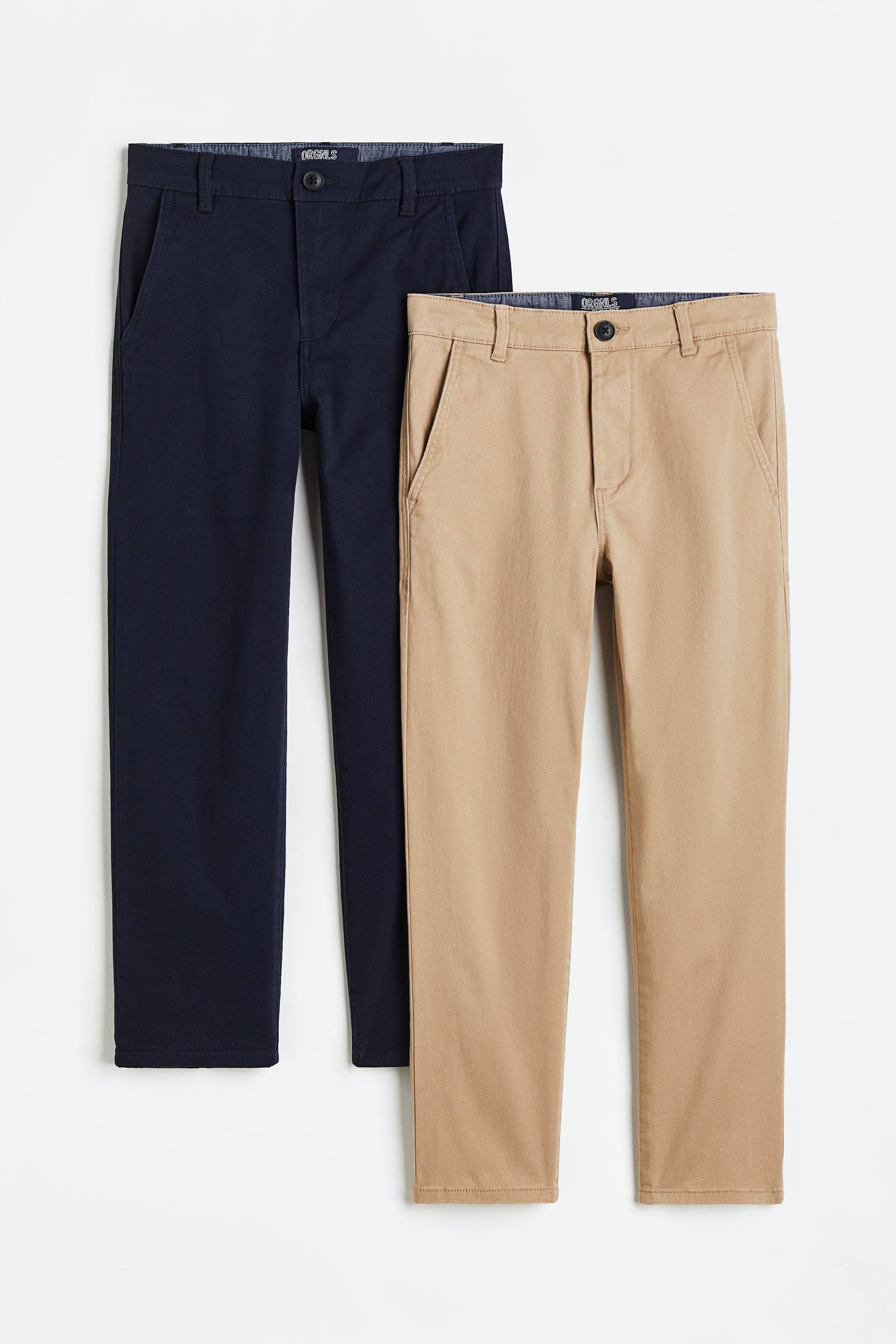 2-pack Cotton Chinos