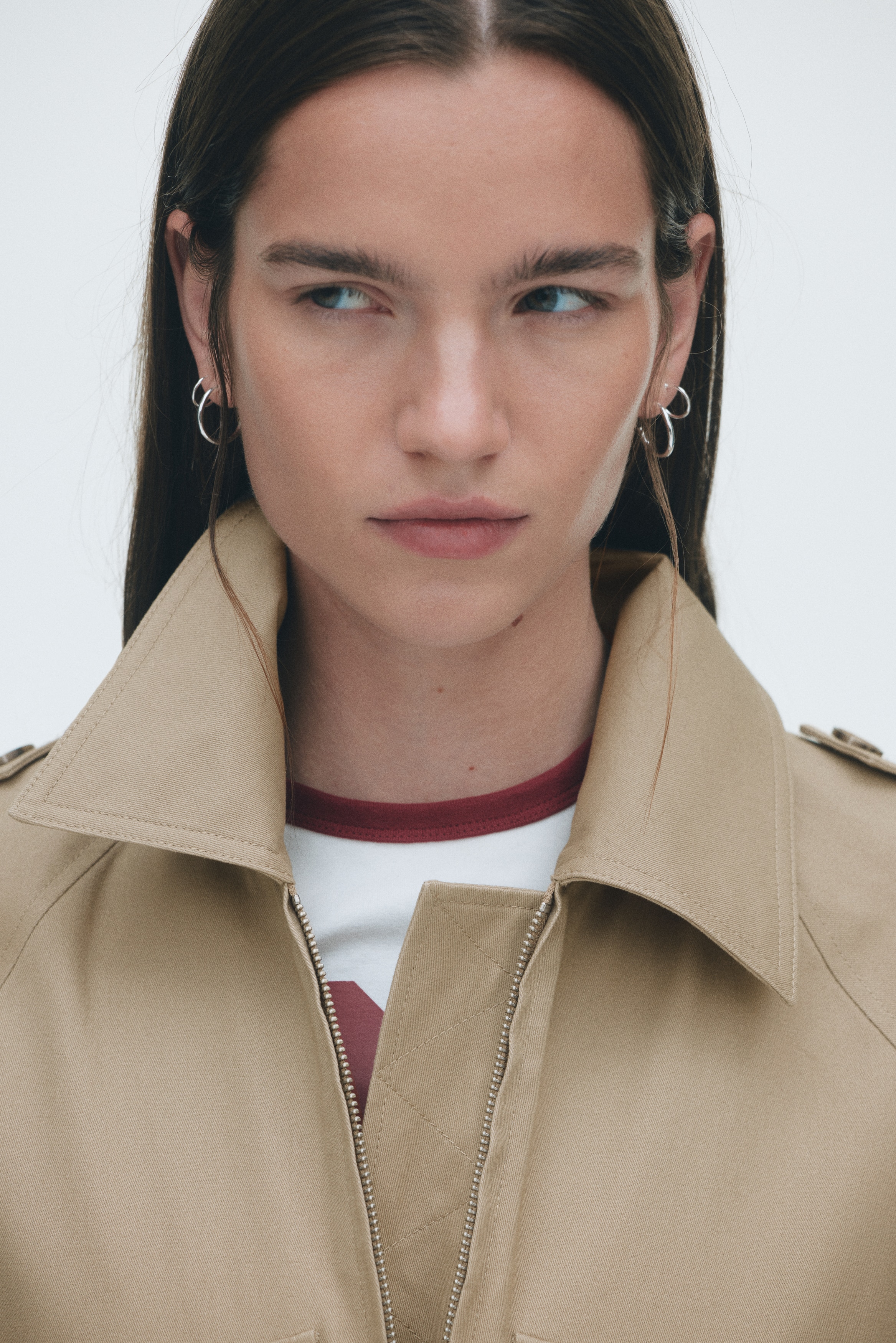 Cotton cargo jacket