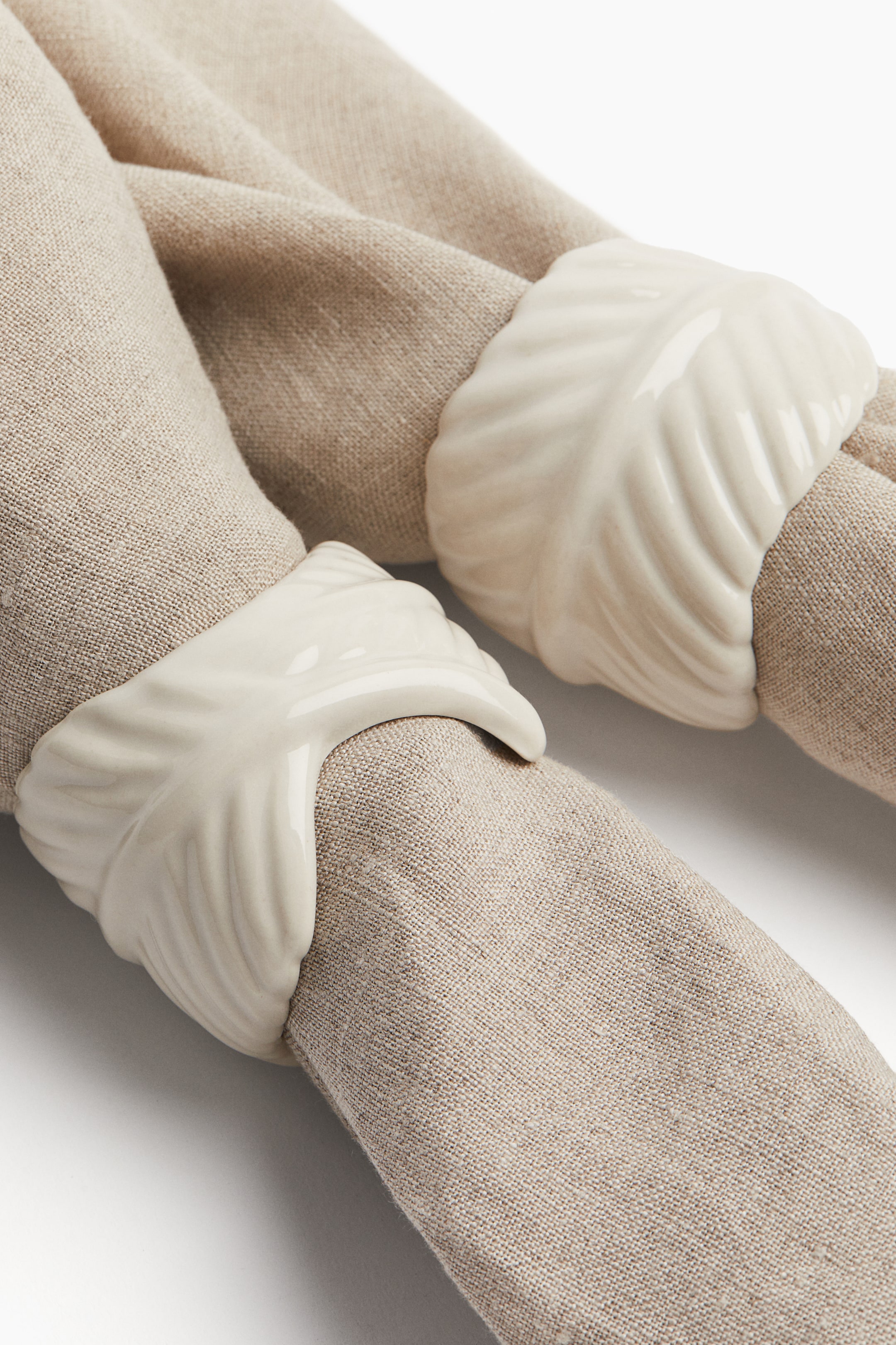 2-pack Stoneware Napkin Rings