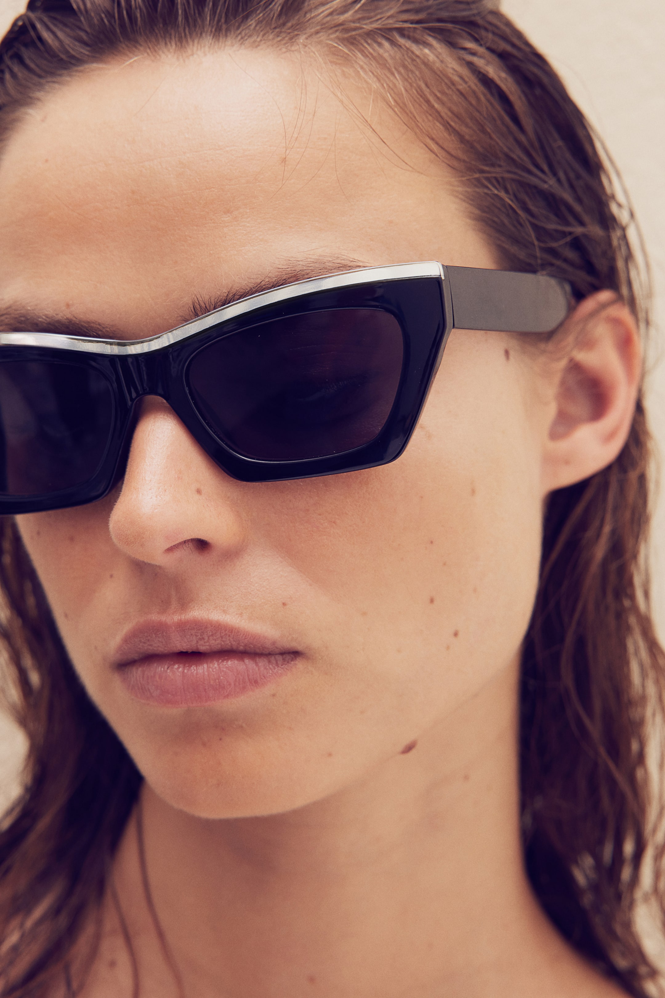 Metal-trimmed Sunglasses