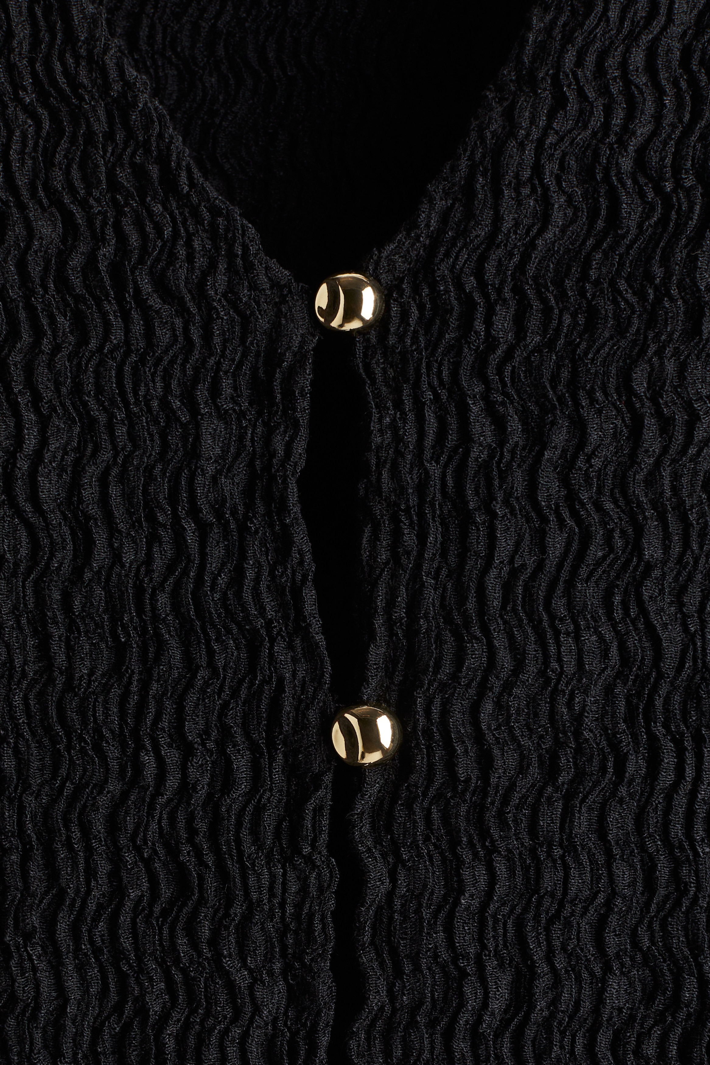 Textured jersey waistcoat