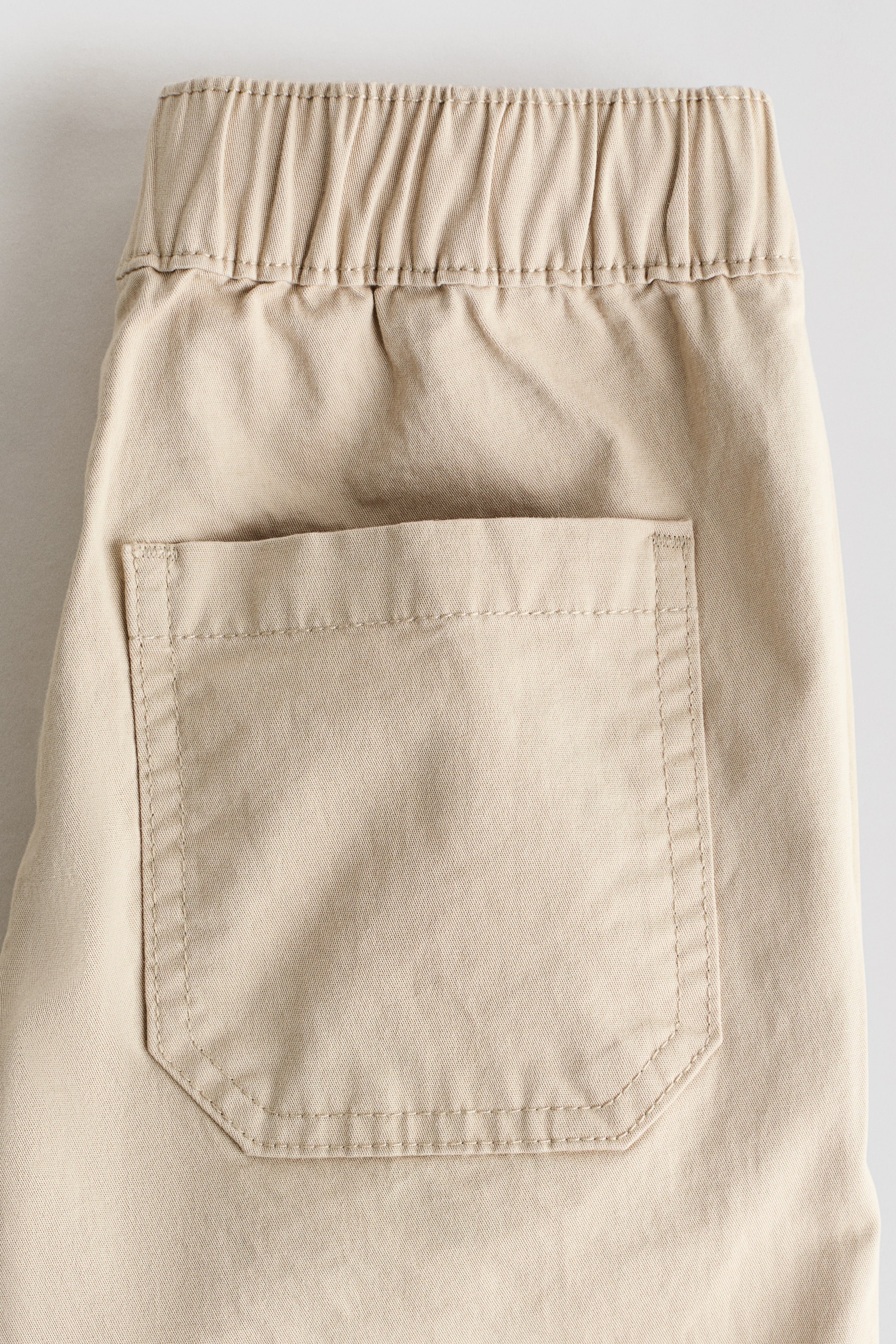 Pantalon de jogging cargo en sergé coton