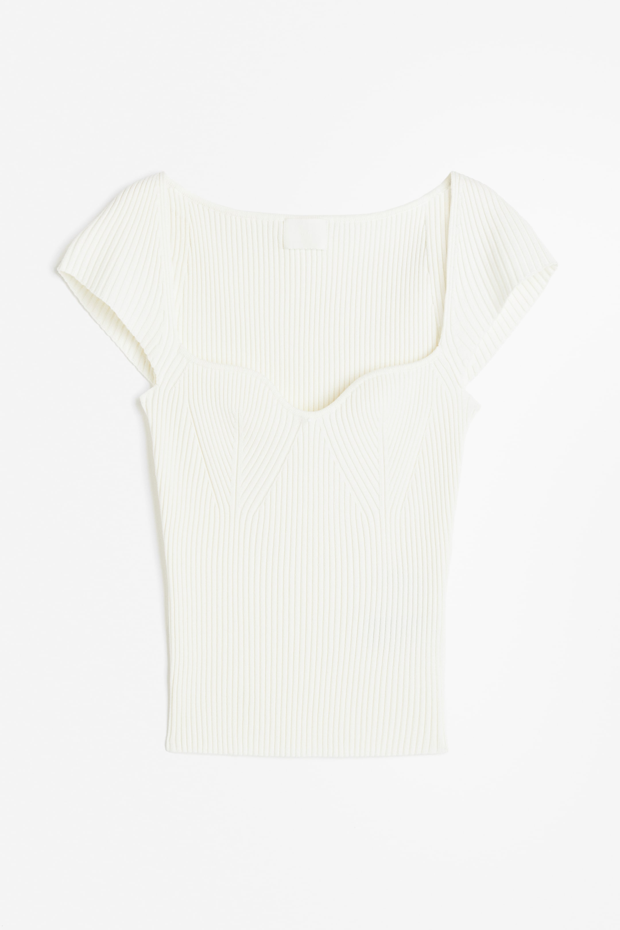 Rib-knit Top