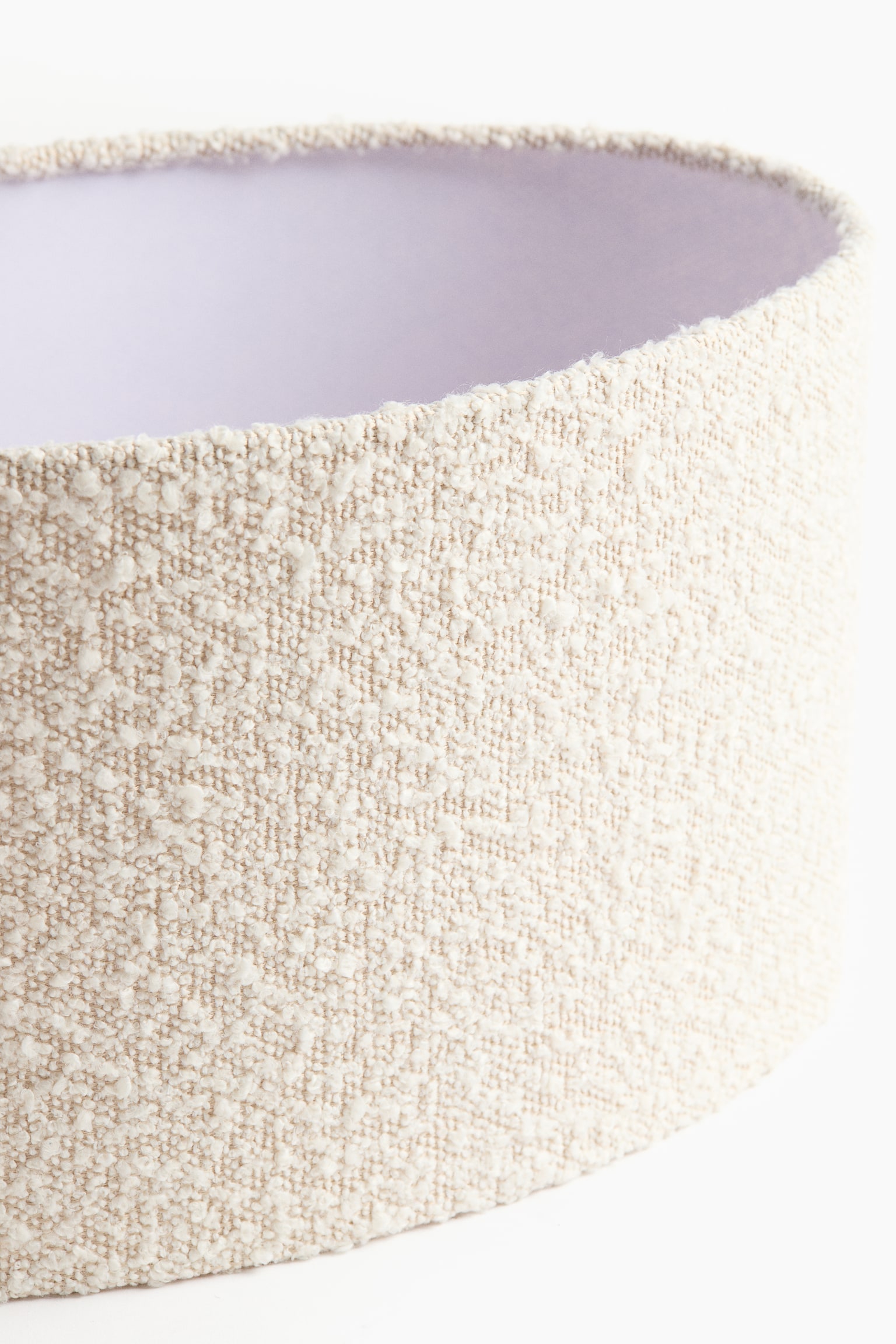 Paralume bouclé - Beige chiaro - 3