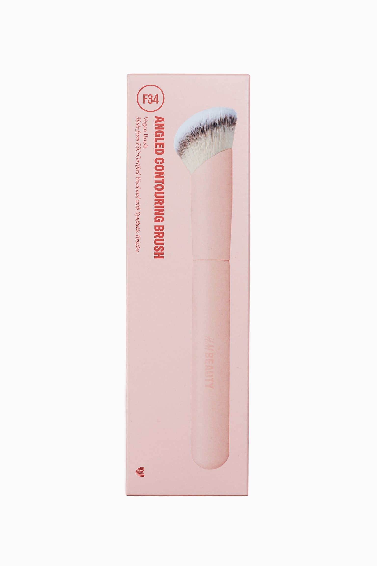 Angled Contouring Brush - Light pink - 2