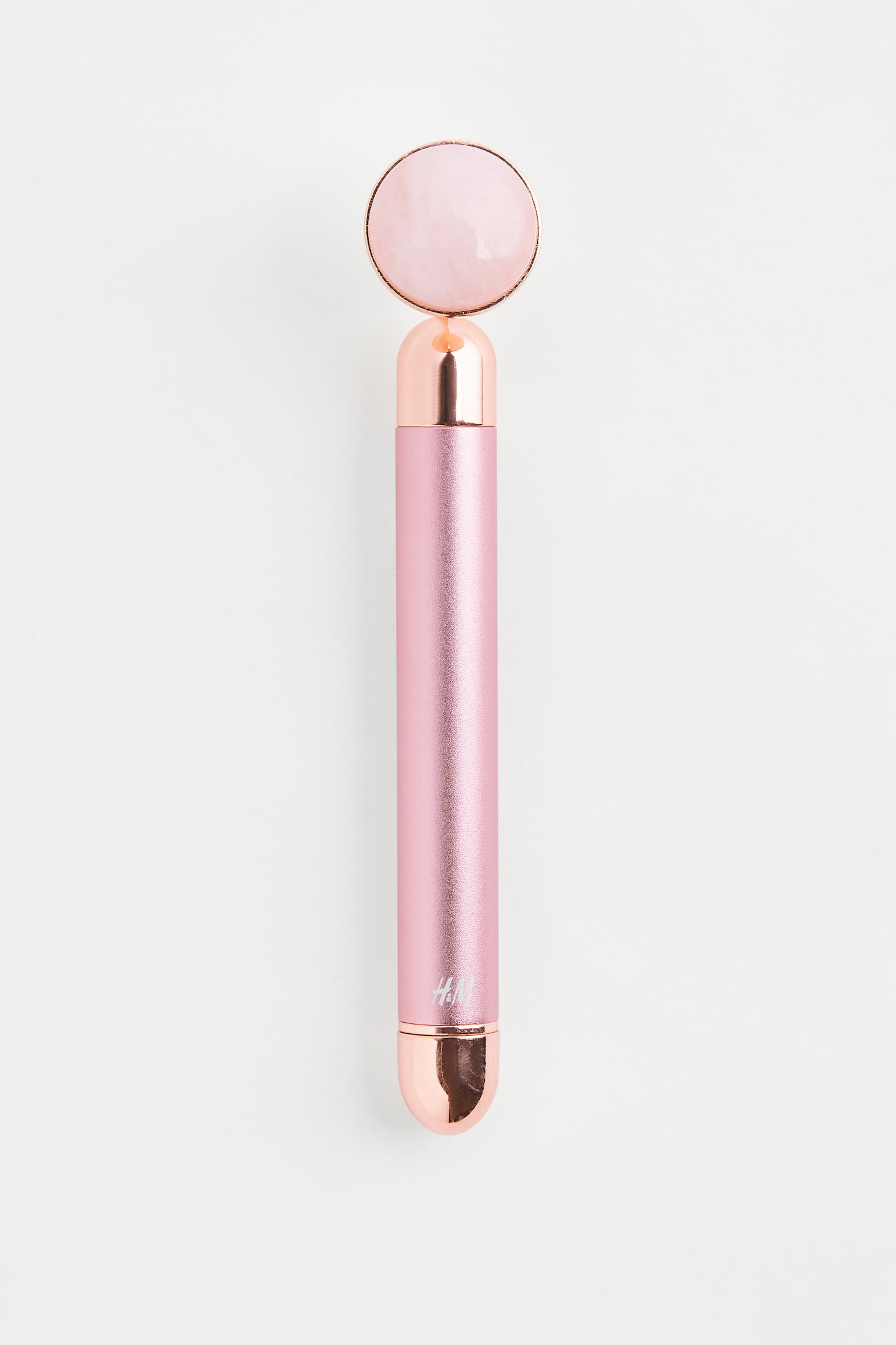 Vibrating rose quartz wand - Rose gold-coloured - 1