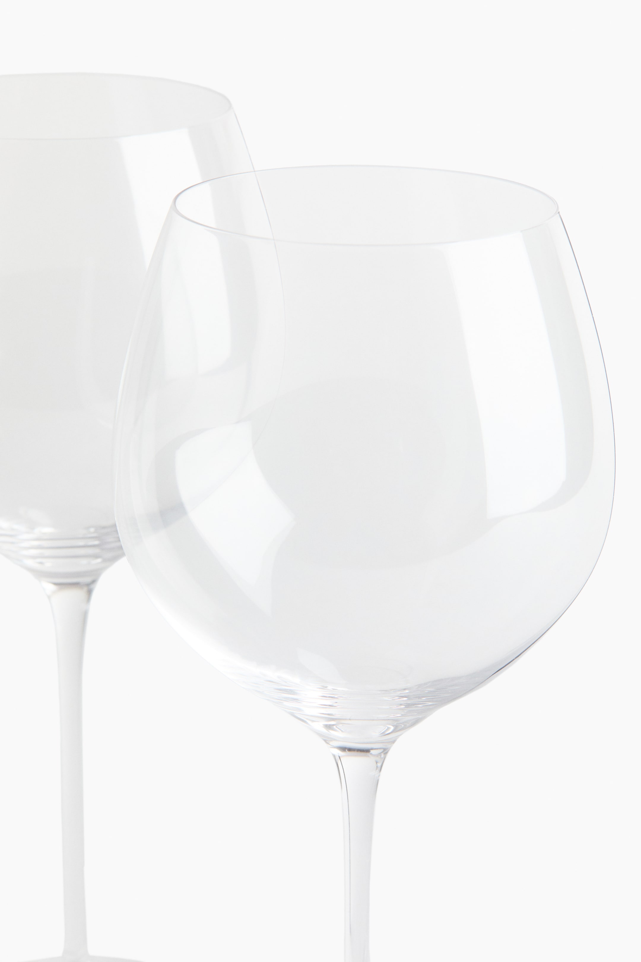 Ver imagem maior: Pack de 2 copos de vinho tinto - Transparente - HOME | H&M PT 6