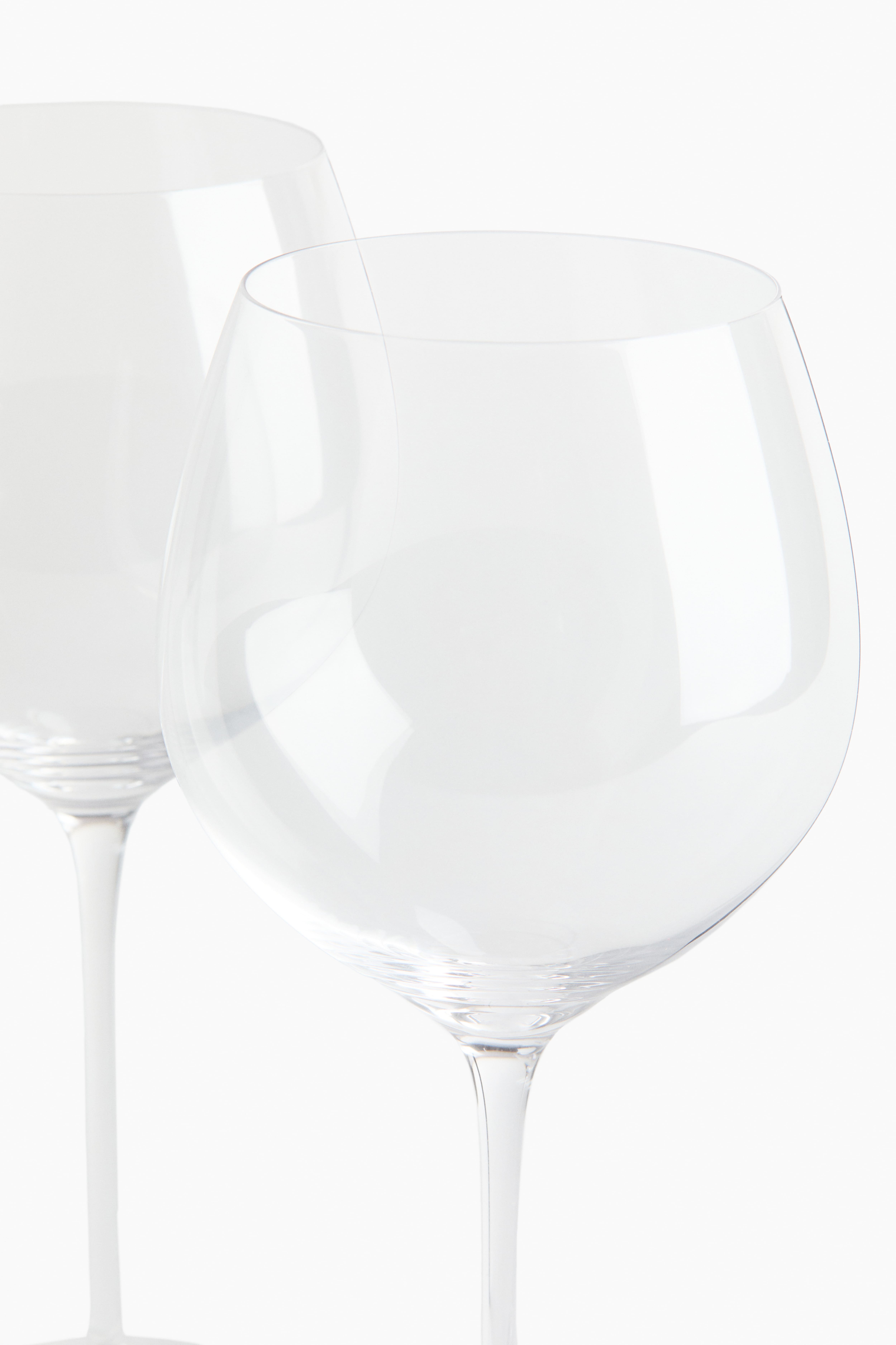 2-Pack Delicate Red Wine Glasses