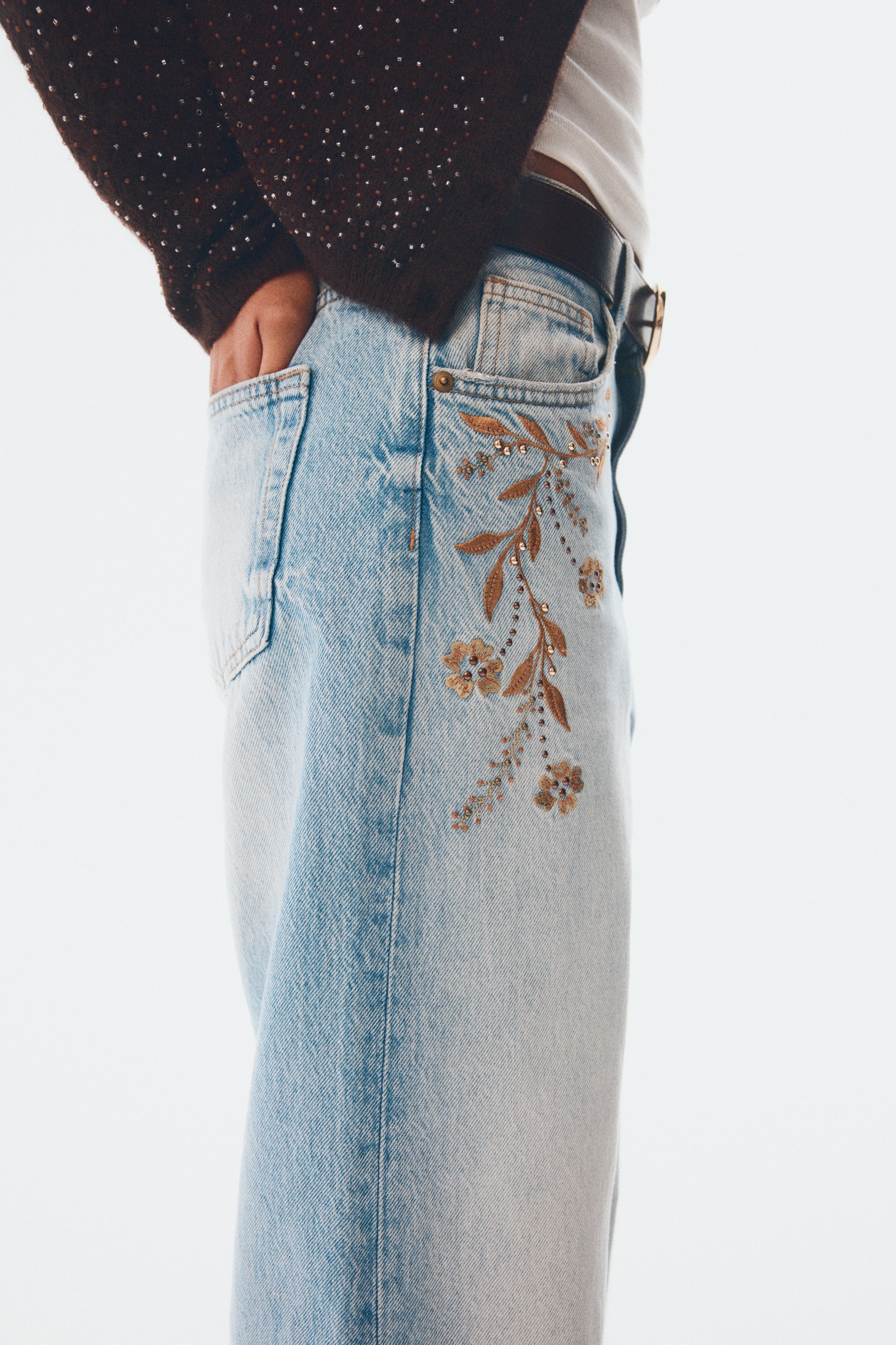 Wide Ultra High Jeans