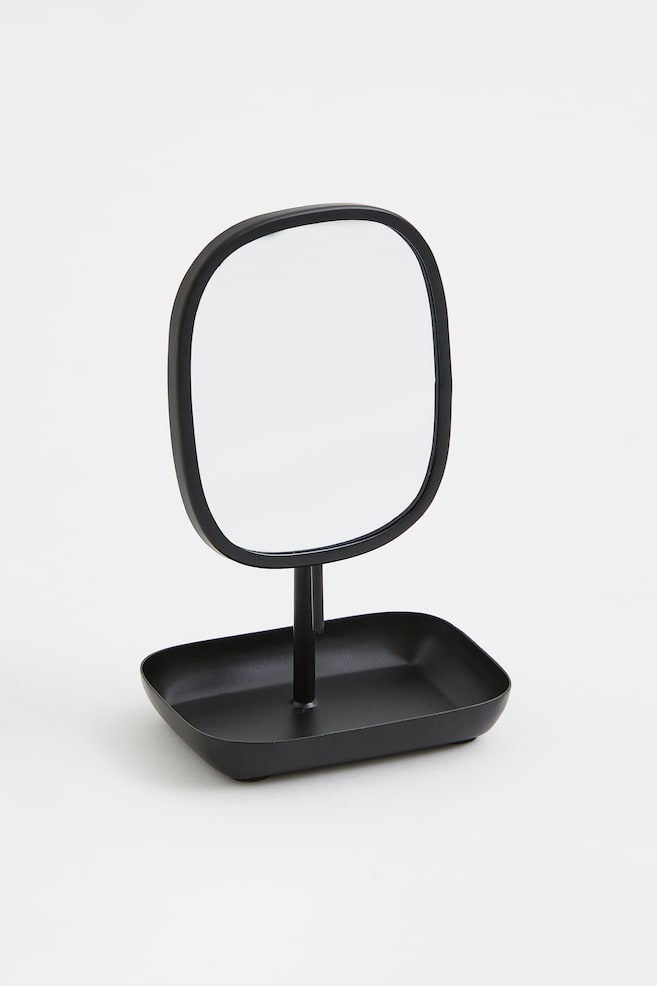 Table mirror - Black/Light beige - 1