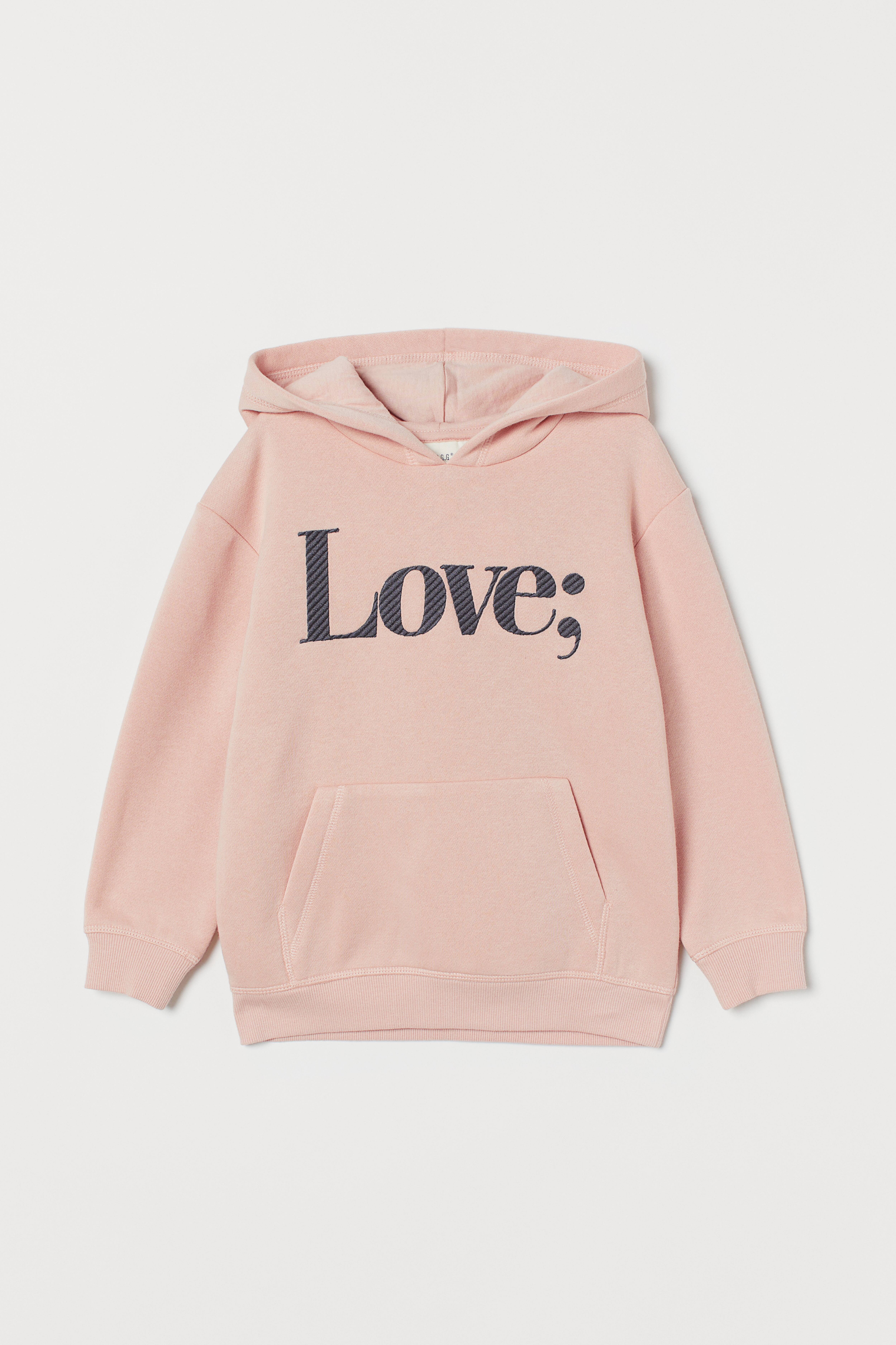 Hoodie fashion h&m pink