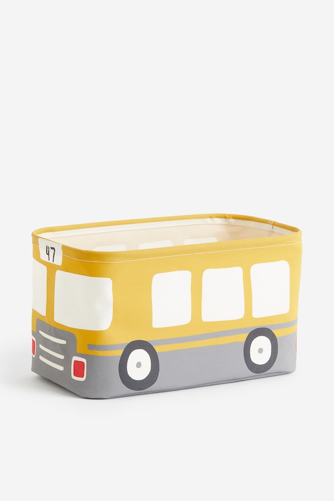 Bus storage basket - Yellow - 1