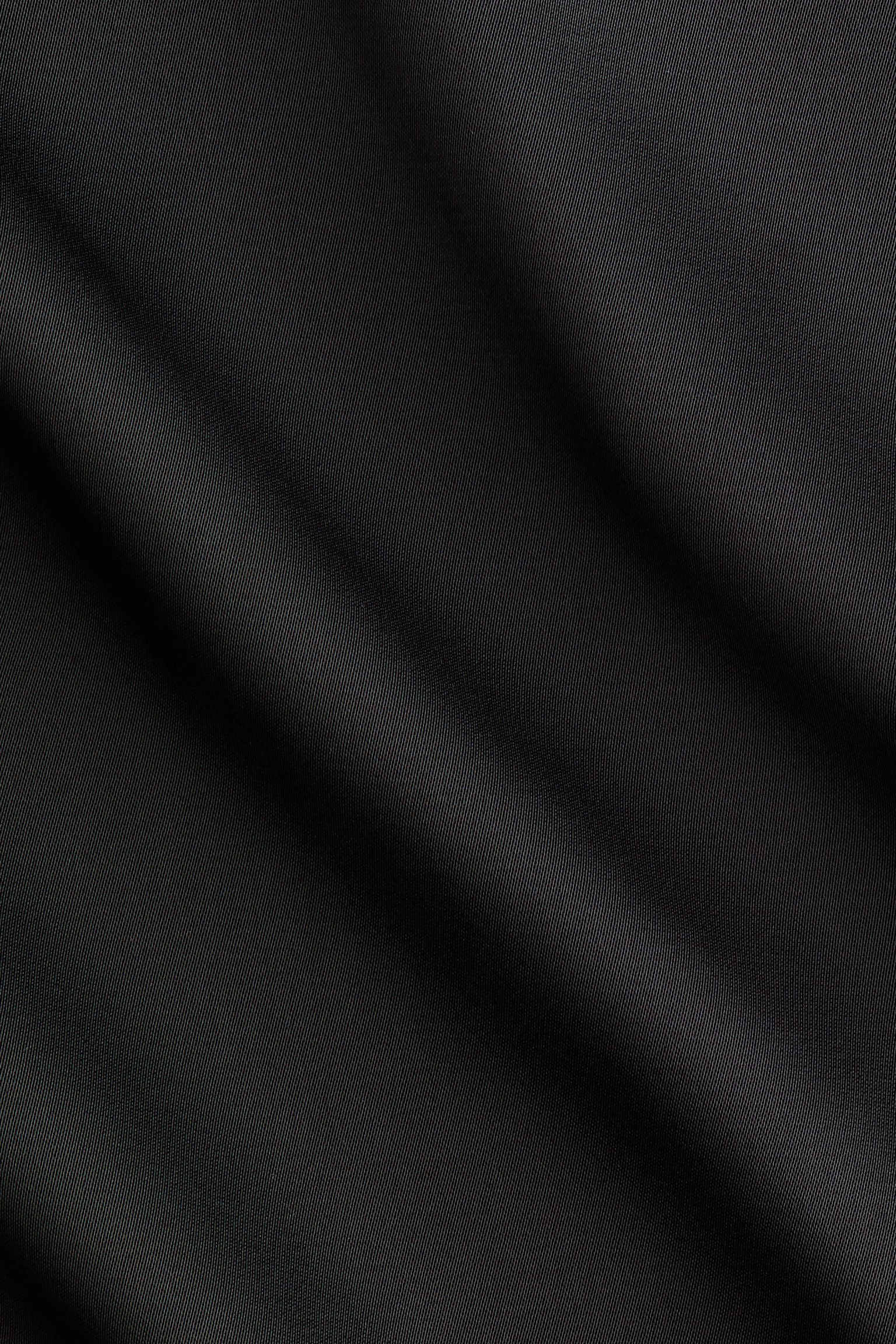 Женская блузка H&M Satin Mock Turtleneck Blouse, цвет: Чёрный — фото 6