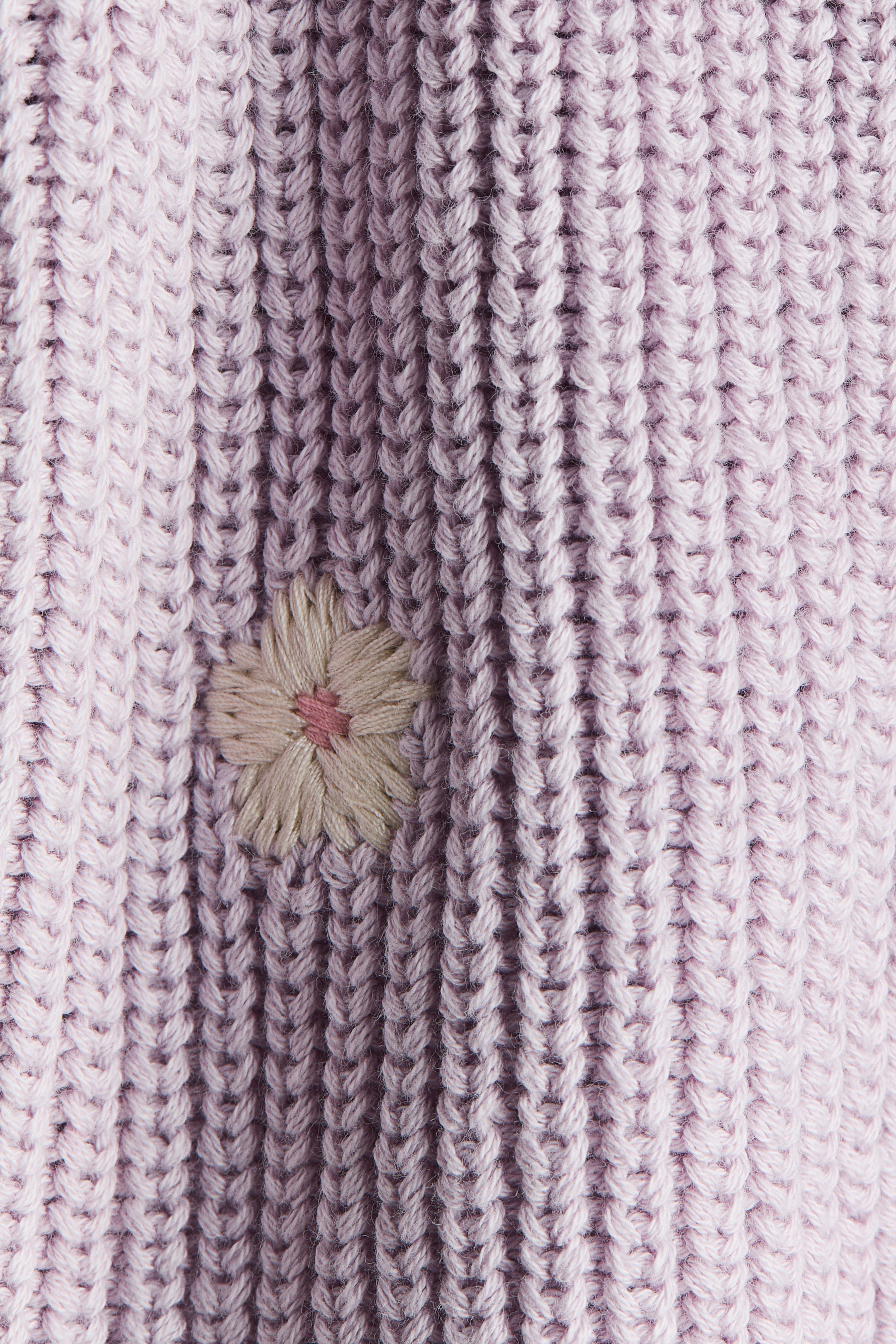 Embroidered-Detail Cotton Cardigan