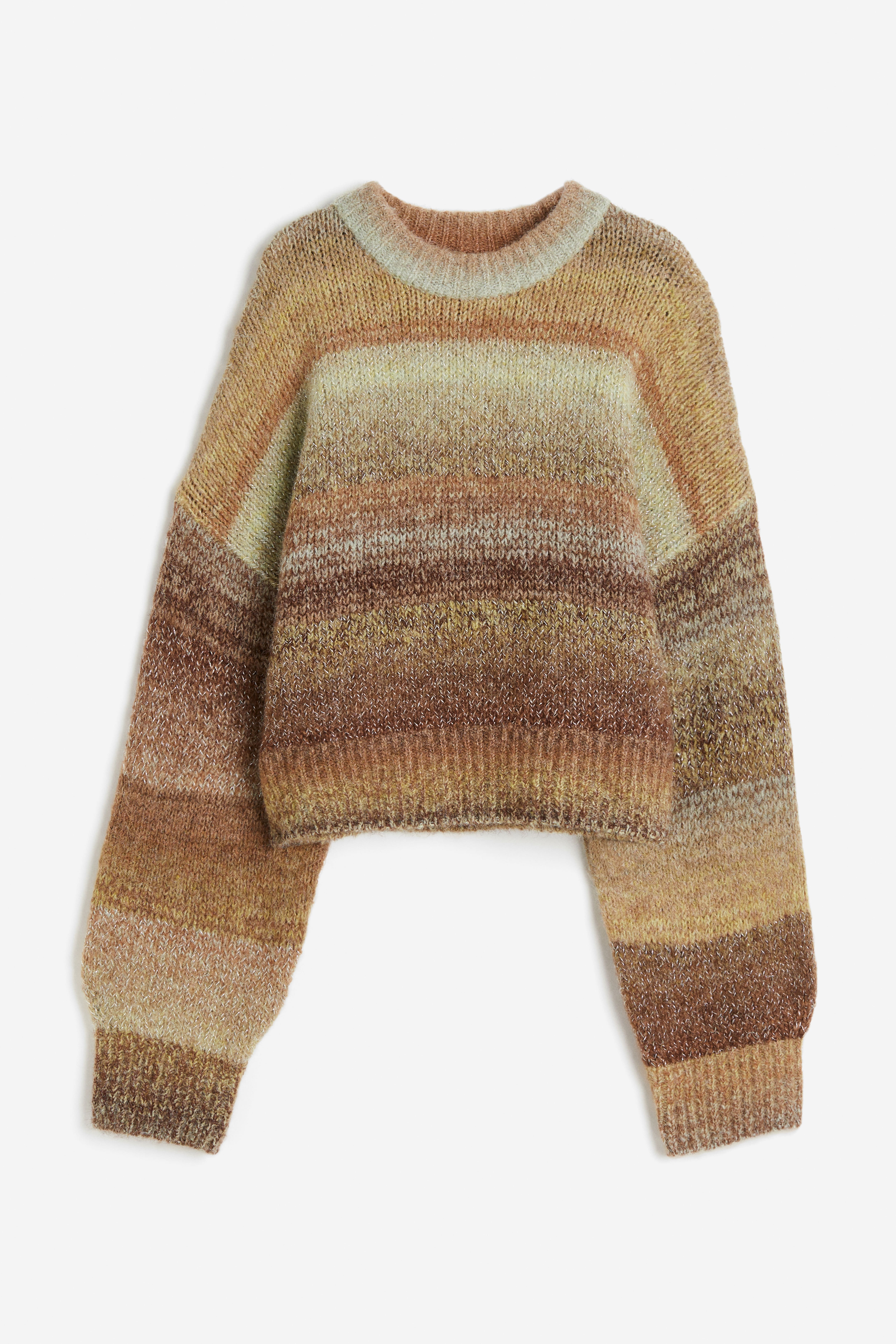 H&M 2024 Oversized Jacquard knit Sweater