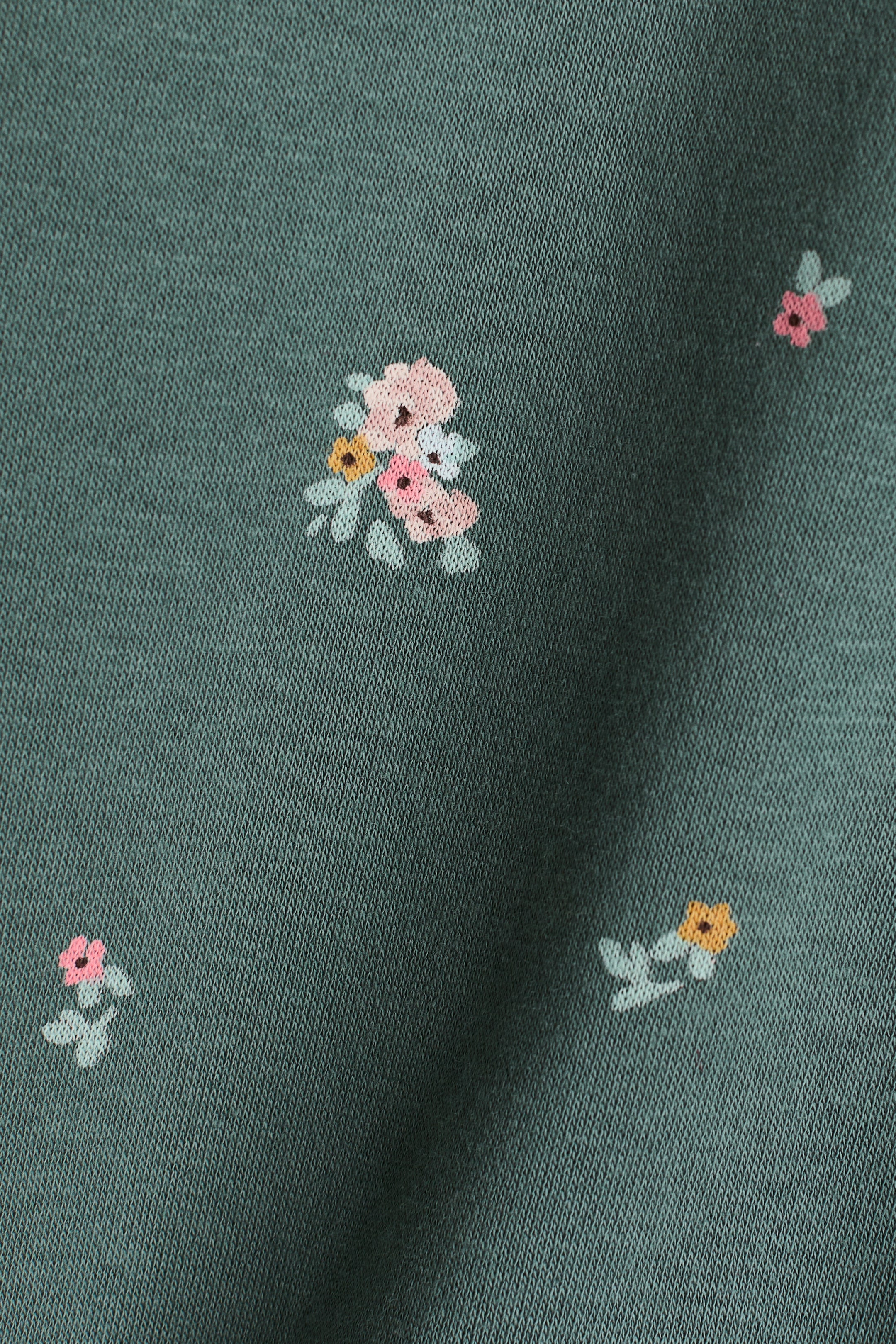 Brushed-Inside Sweatshirt with Printed Motif