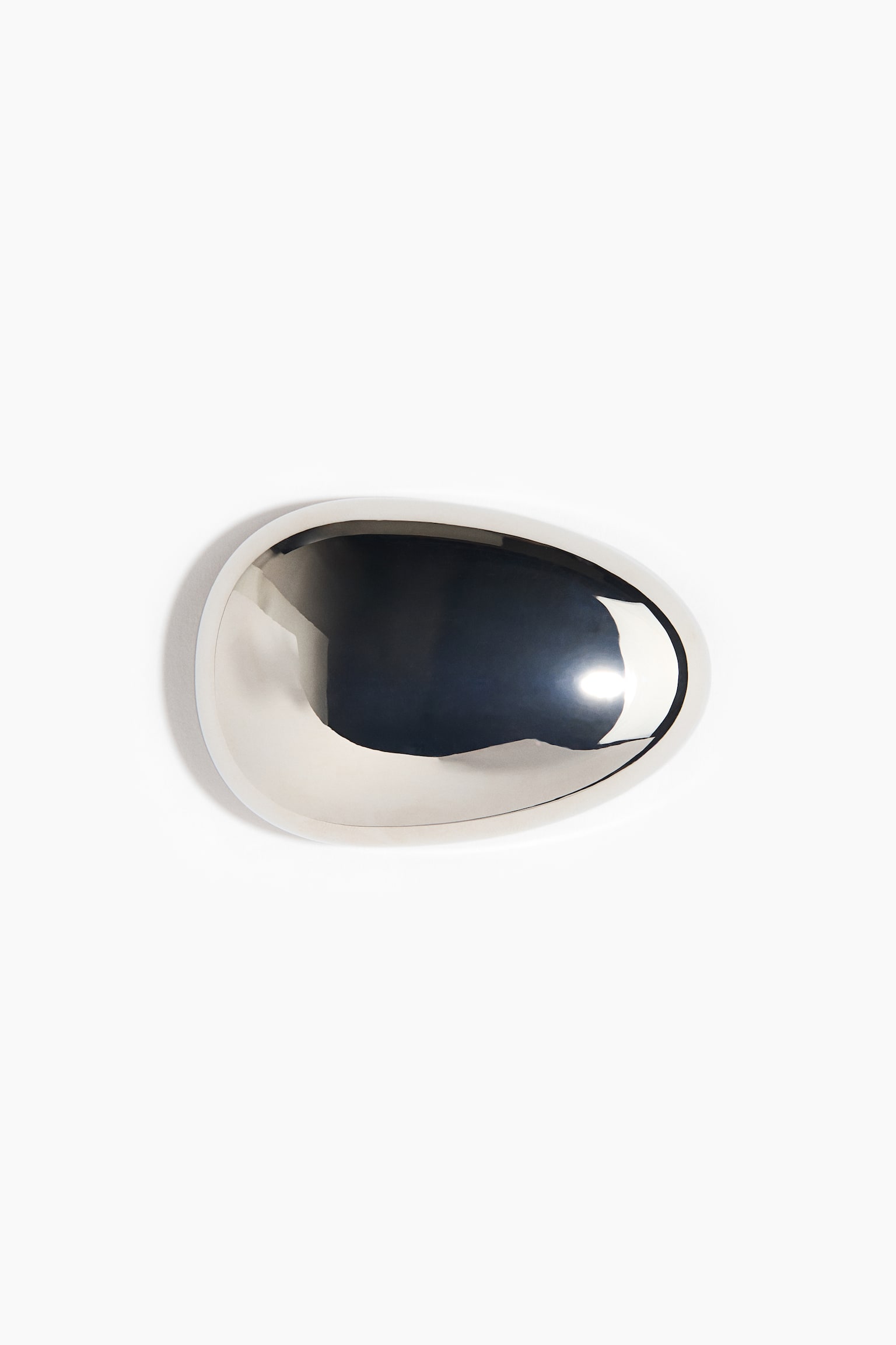 Metal barrette - Plateado