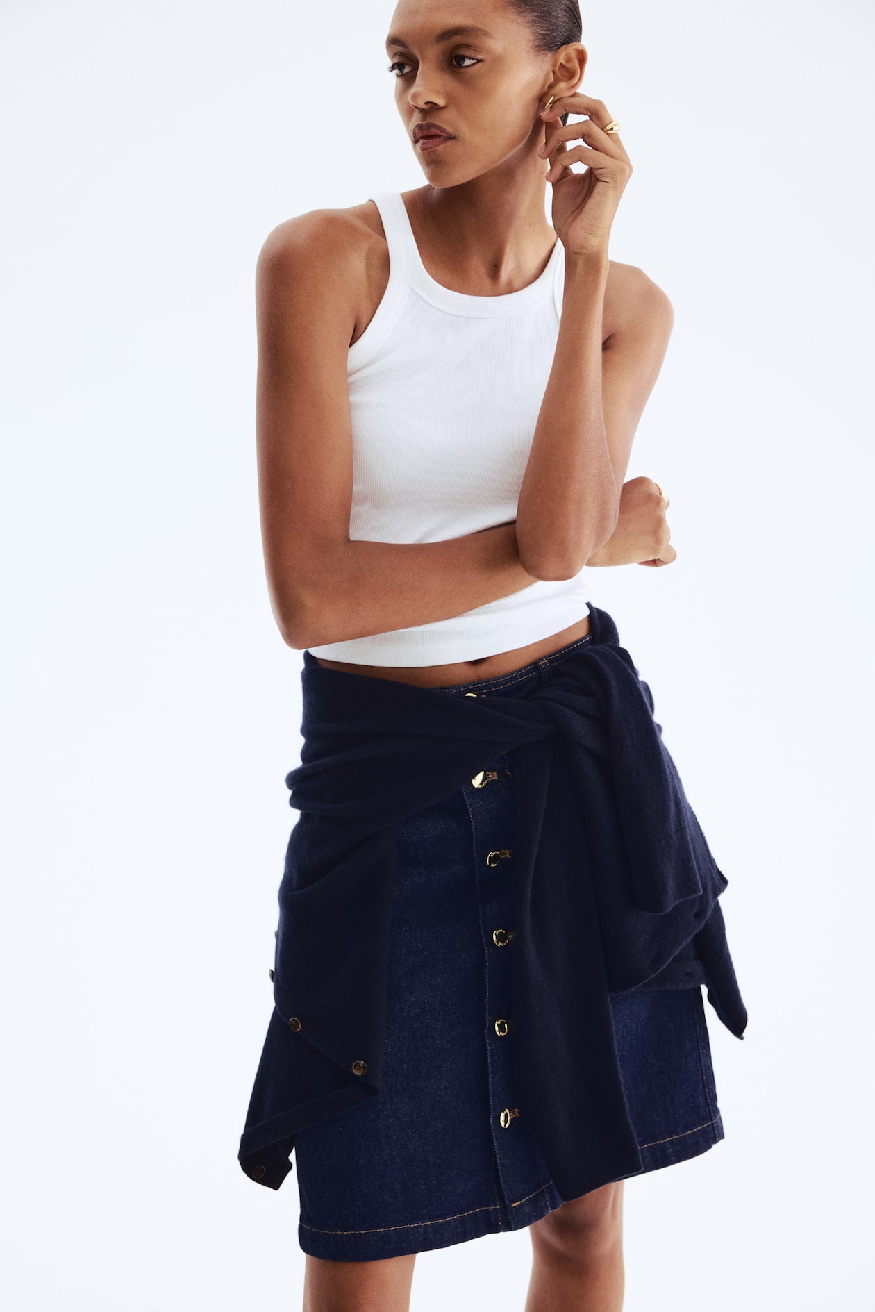 Denim Skirt