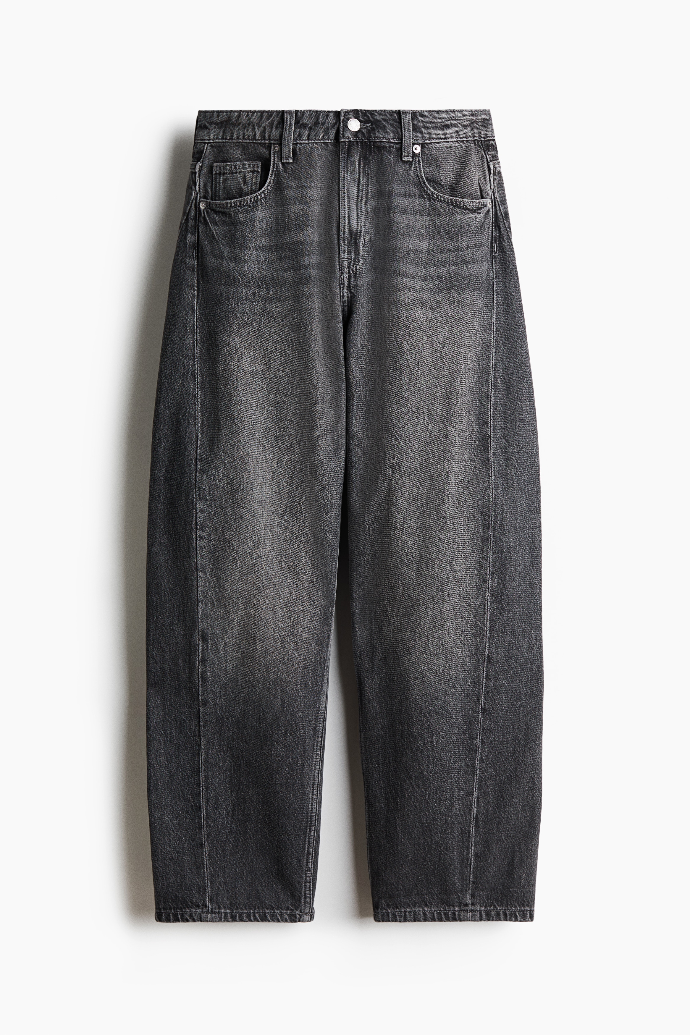 Barrel Regular Waist Jeans