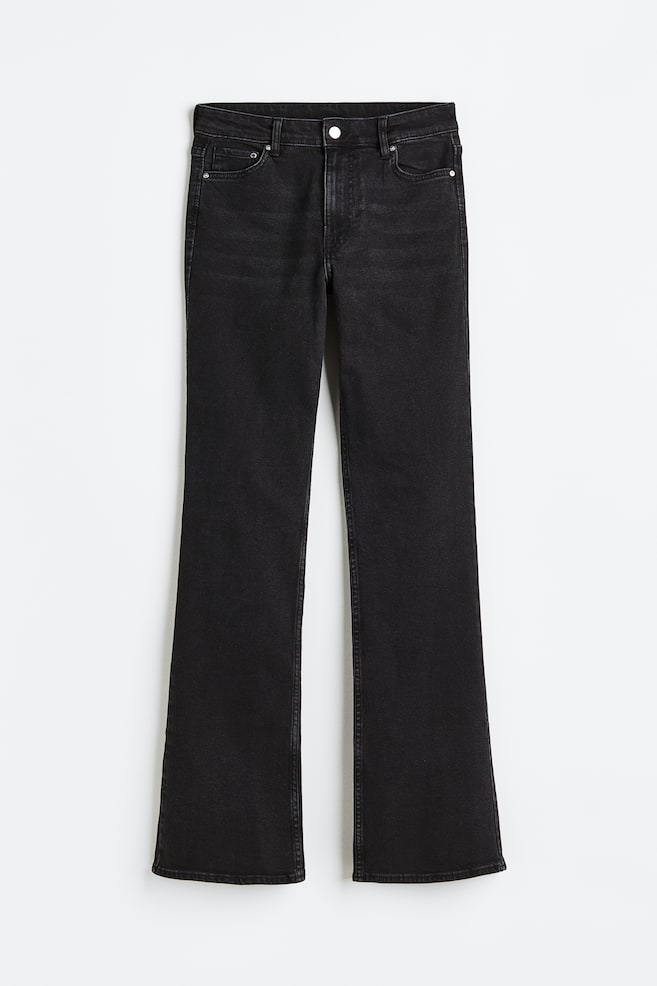 Bootcut High Jeans - Black/Denim blue/Cream/Dark grey/dc - 1