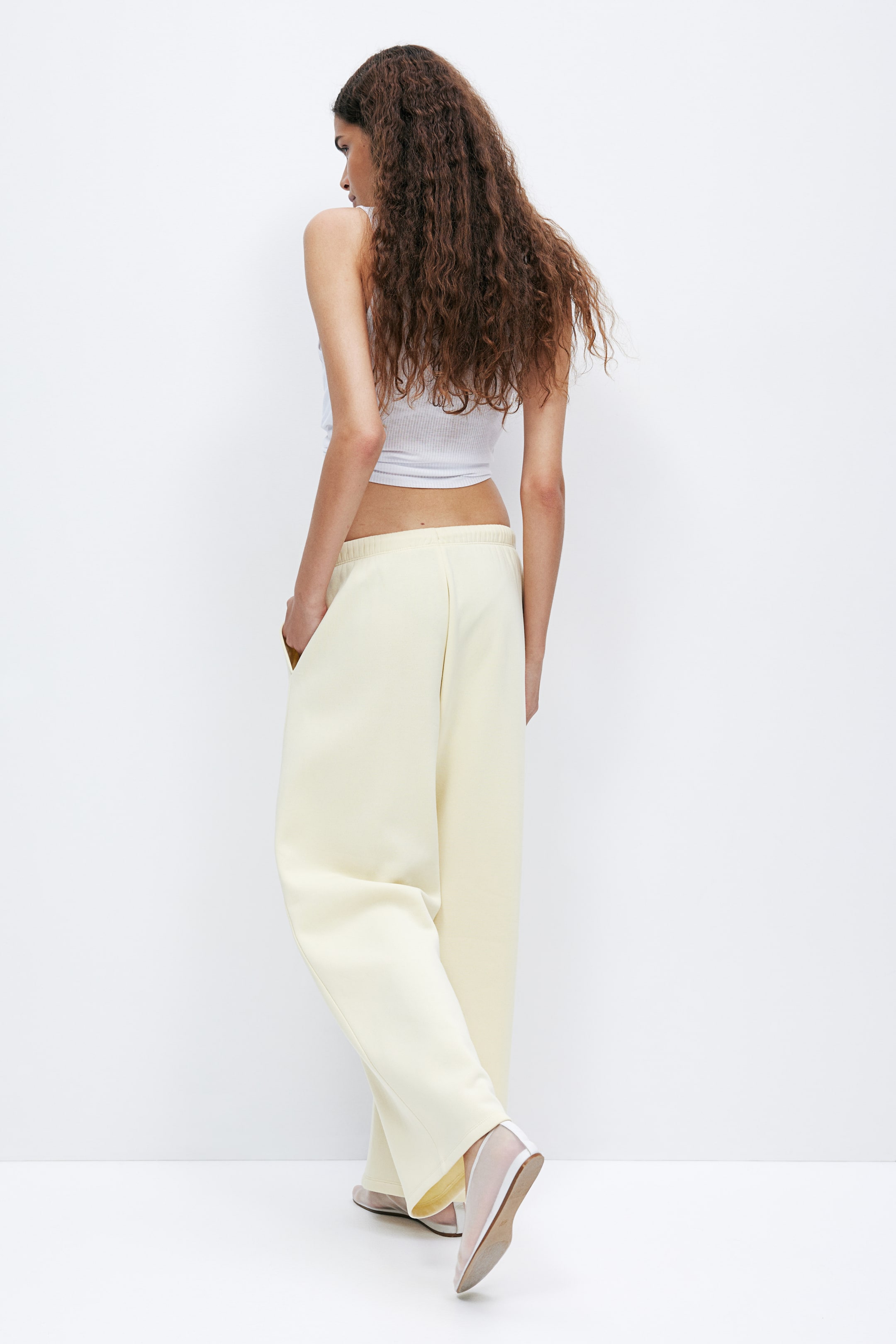 Wide-leg Joggers