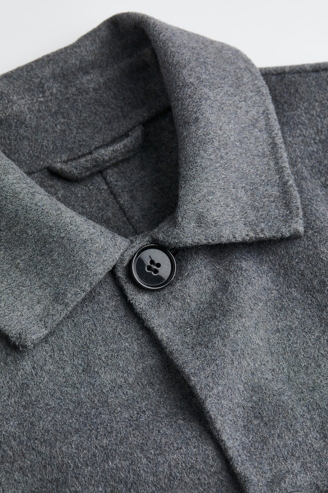 Carcoat aus Wollmix - Grau - 7