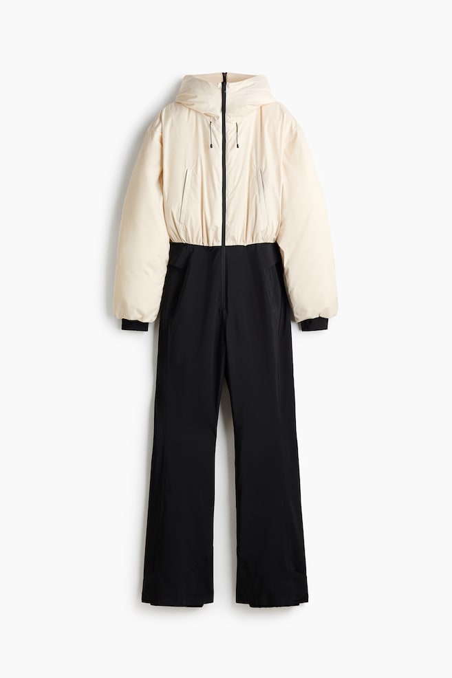 Ski suit with ThermoMove™ - Cream/Black/Coffee bean brown - 1