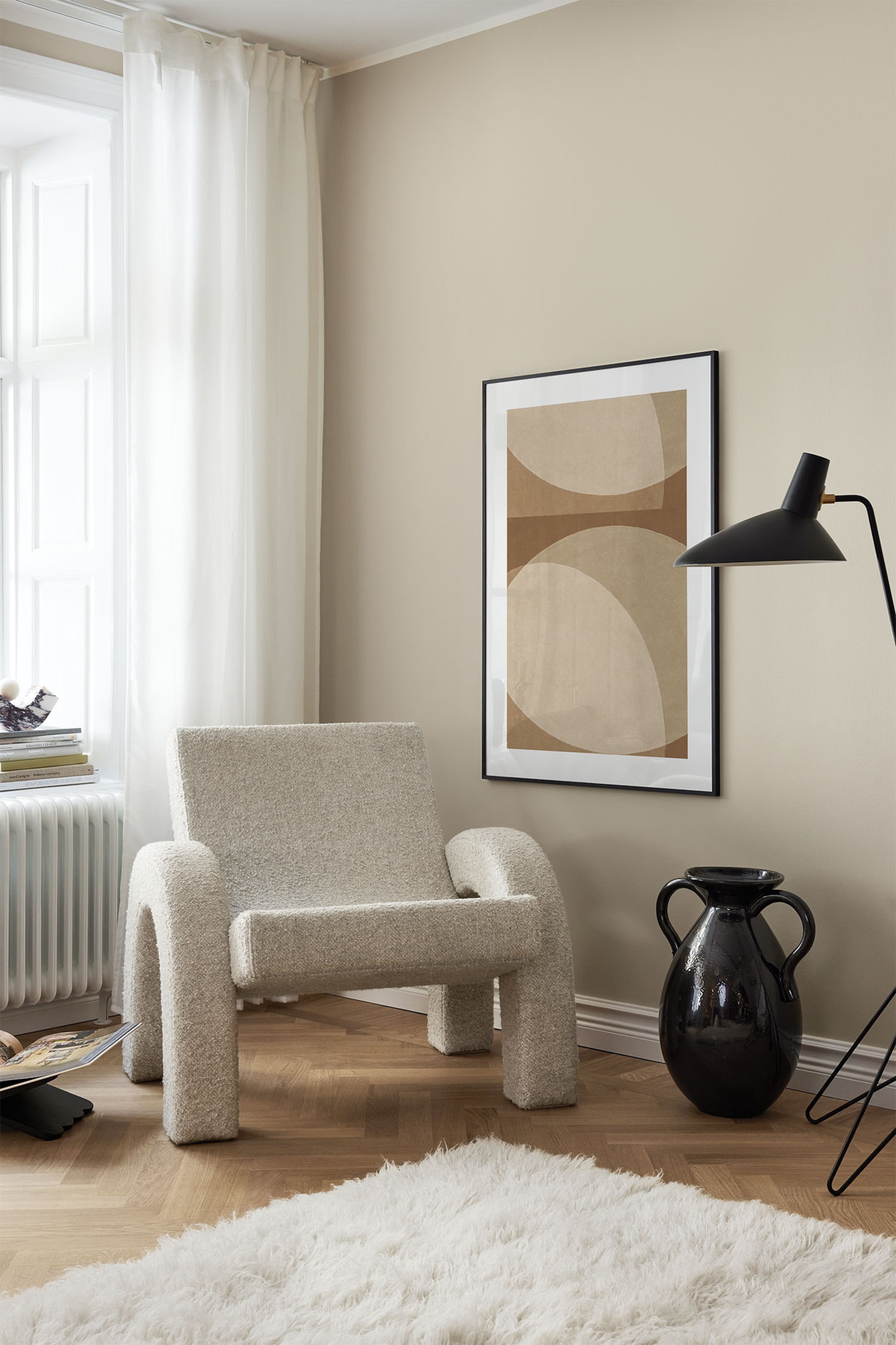 Se større billede: Abstrakt Plakat - Sculpted - Postery - Home All | H&M DK 1