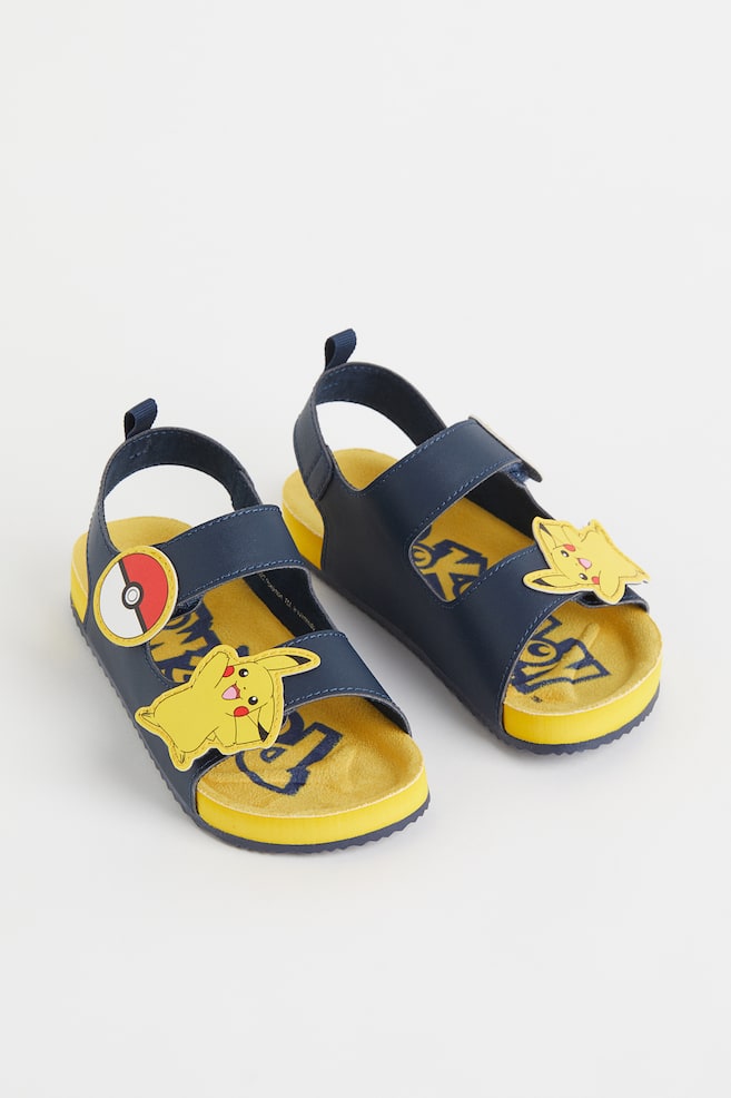 Kuvalliset sandaalit - Tummansininen/Pokémon/Punainen/Hämähäkkimies/Sininen/Pokémon - 1