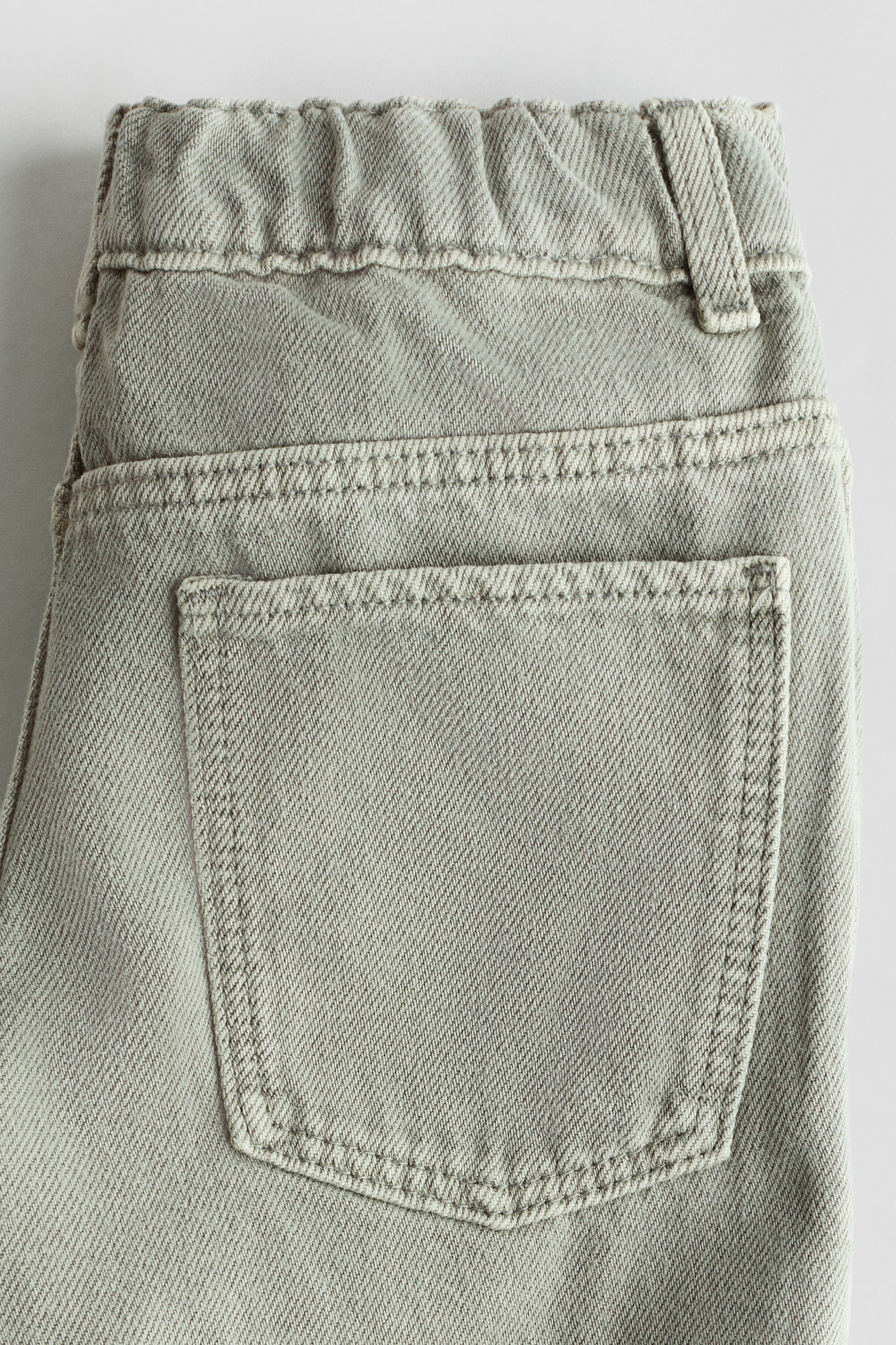 Tapered-Jeans aus Baumwollmix - Helles Khakigrün/Denimblau/Dunkelgrau/Helles Denimblau - 2
