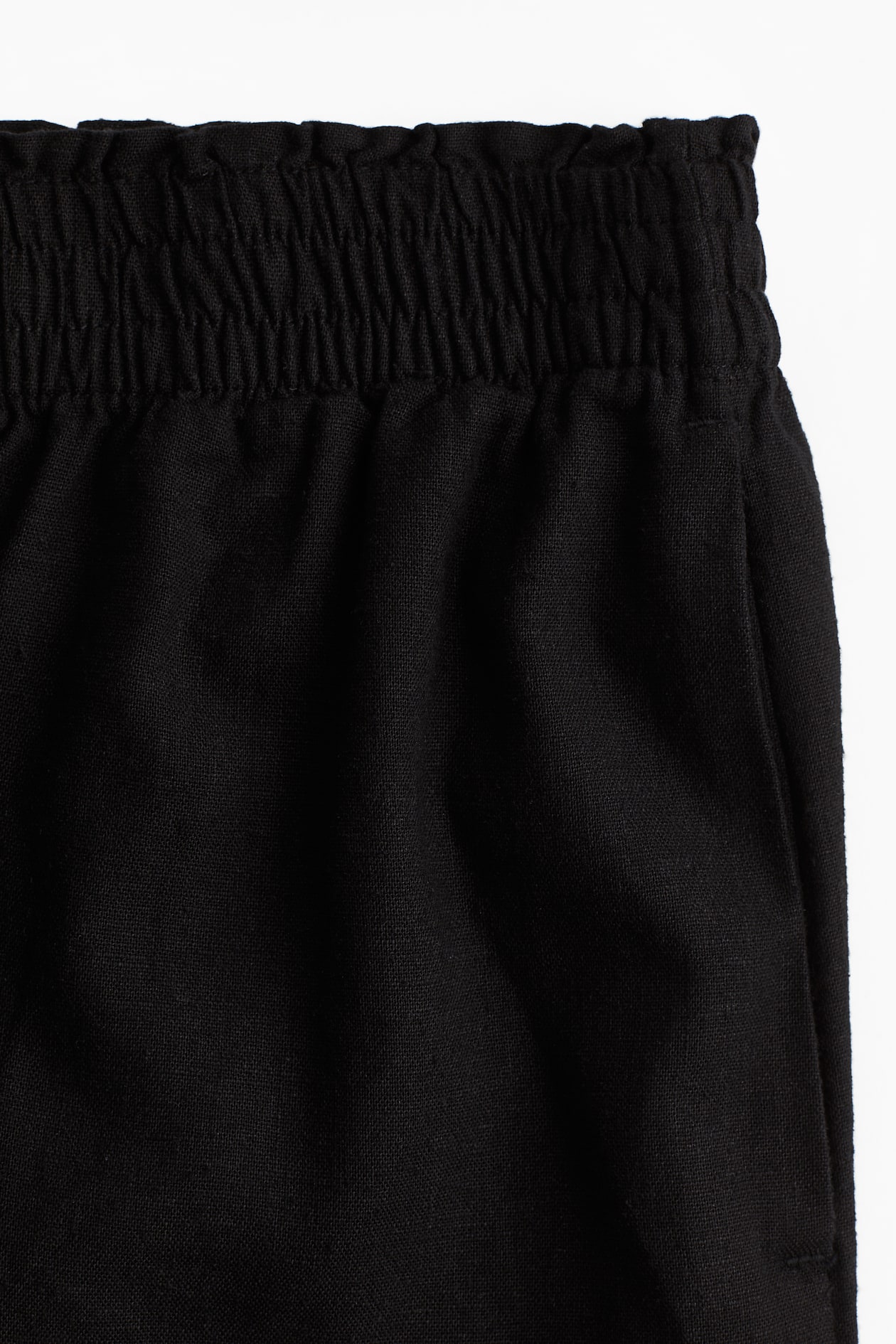Linen-Blend Shorts - image 5