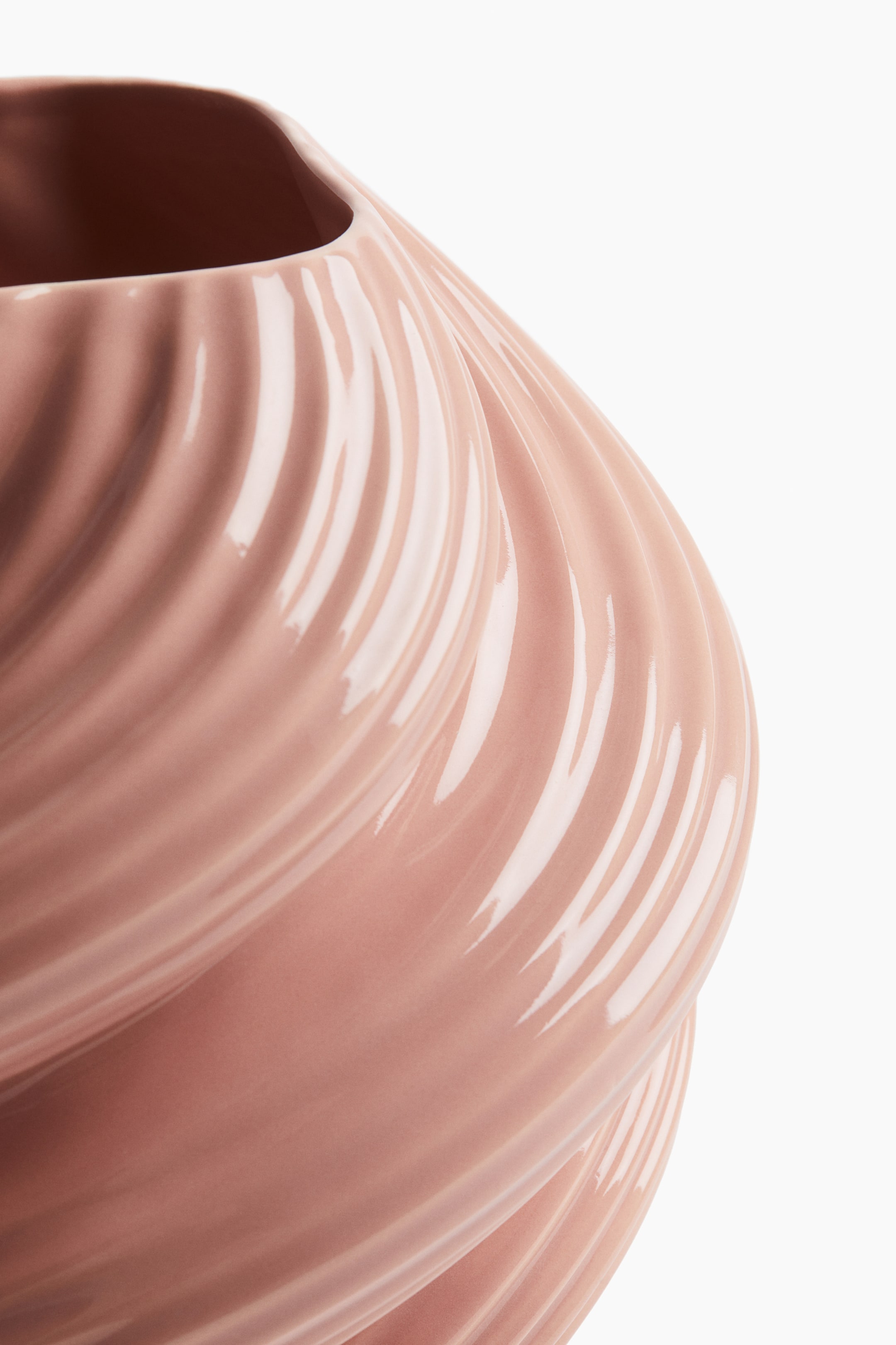 Stoneware vase - Pink - Home All | H&M GB 4